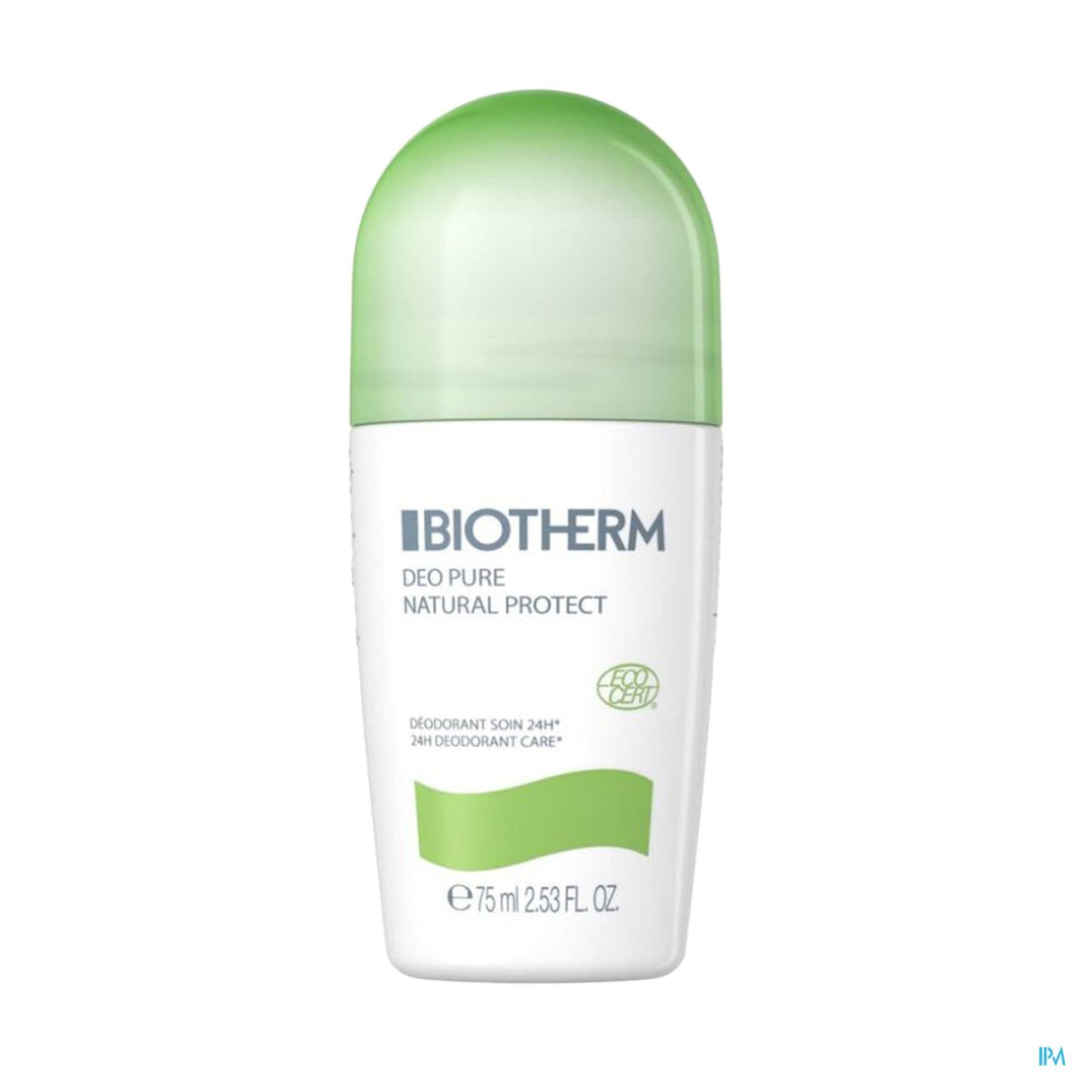 BIOTHERM DEO PURE NATUR ROLLON75ML — Pharmacie Espace Bocaud