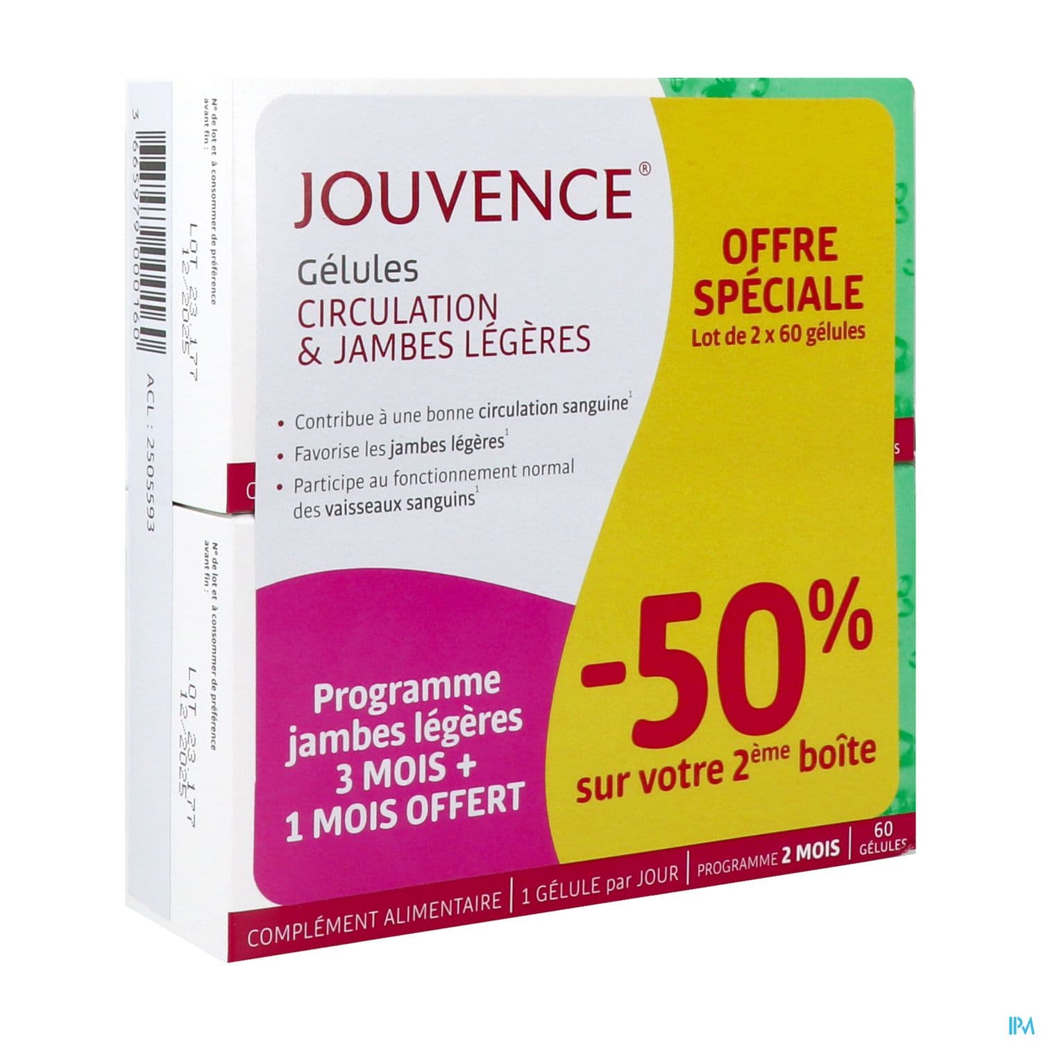 JOUVENCE CIRCULATION GELULE 60 X2