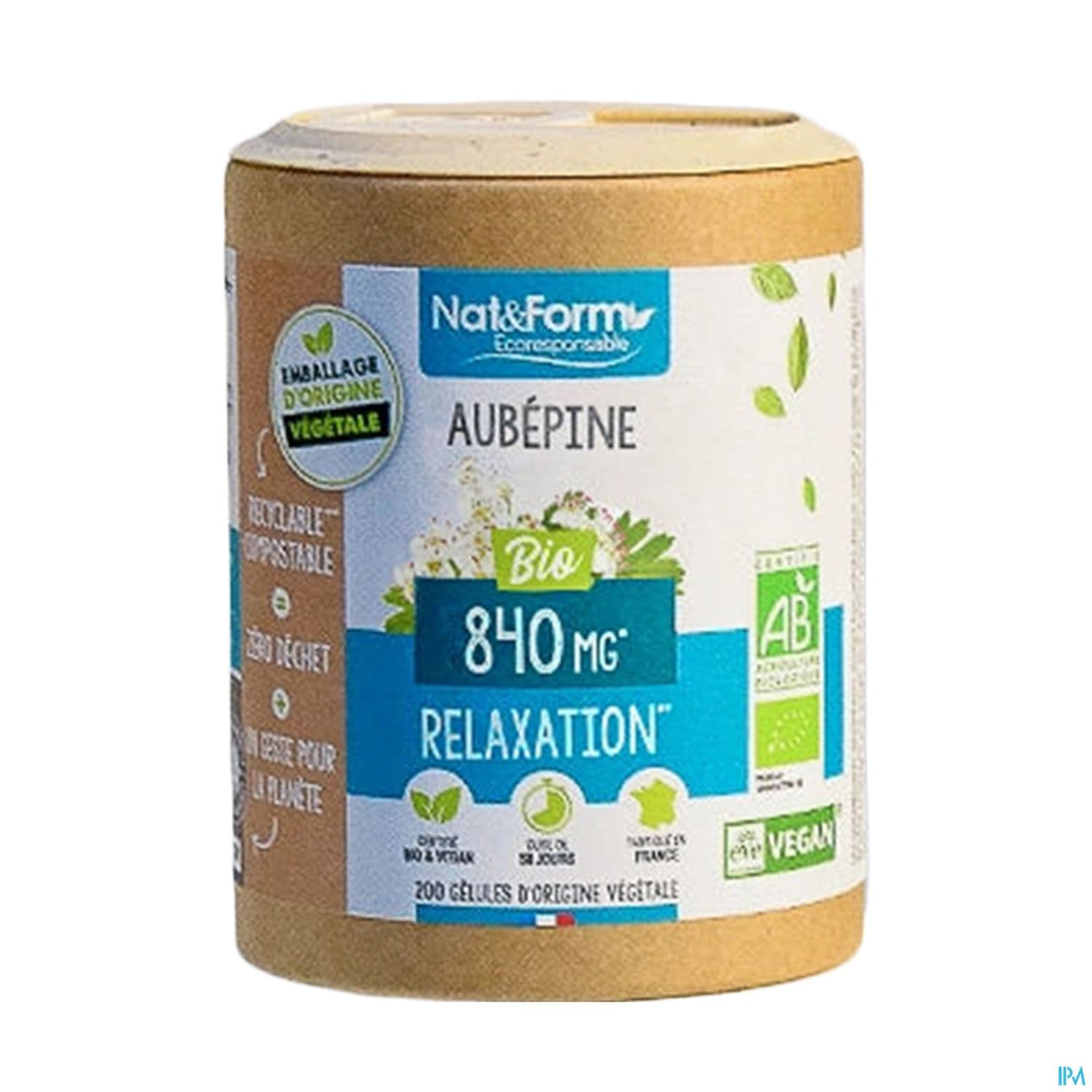 NAT&FORM ORIG AUBEPINE GELUL200 — Pharmacie Chartreuse