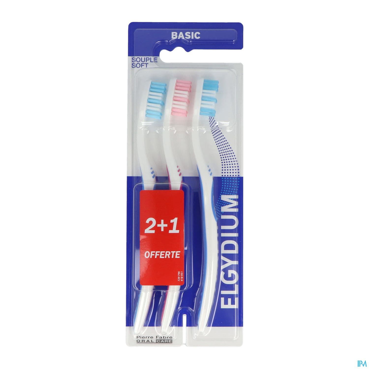 Elgydium Basic Brosse A Dents Souple X3 — Pharmacie Anthéa - Totum Antibes