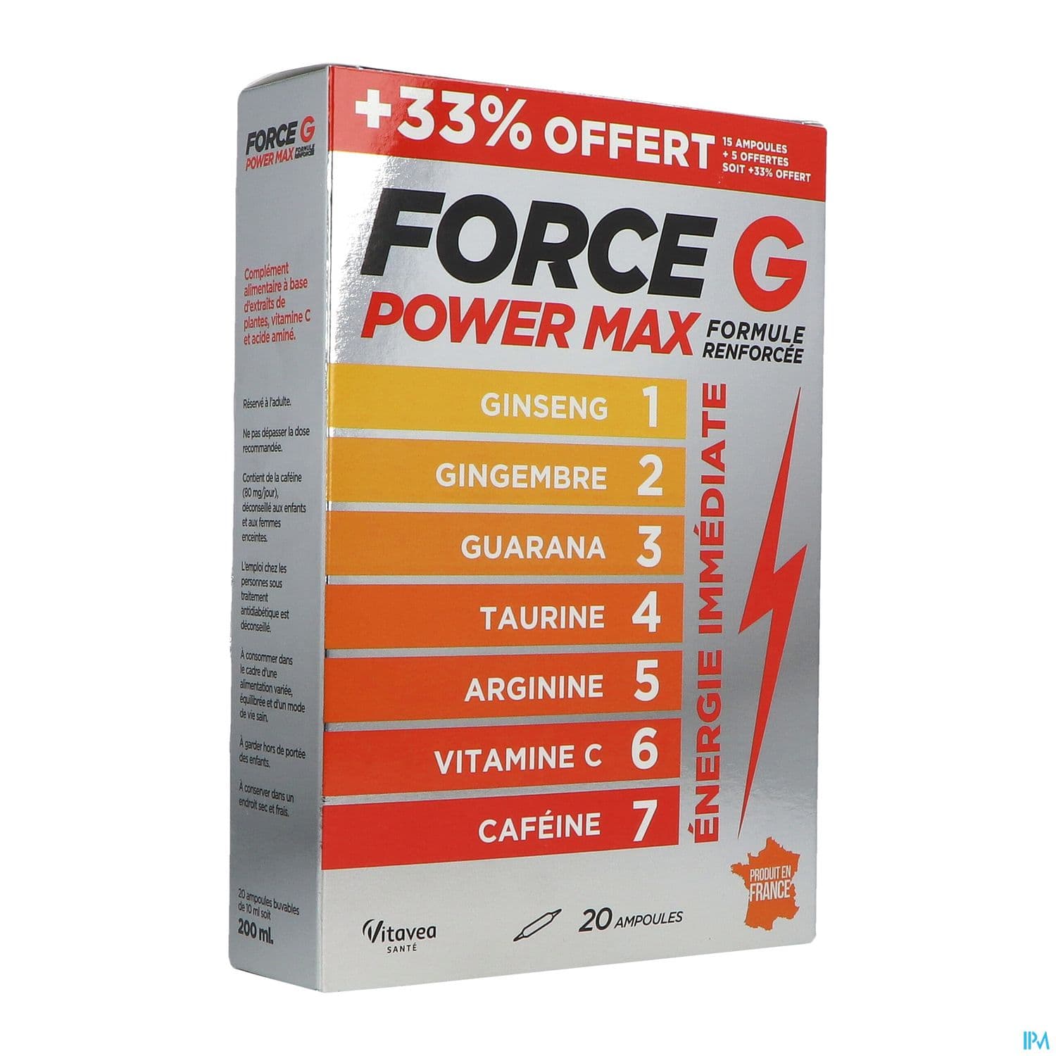 FORCE G POWER MAX OFFR PROMO AMP20