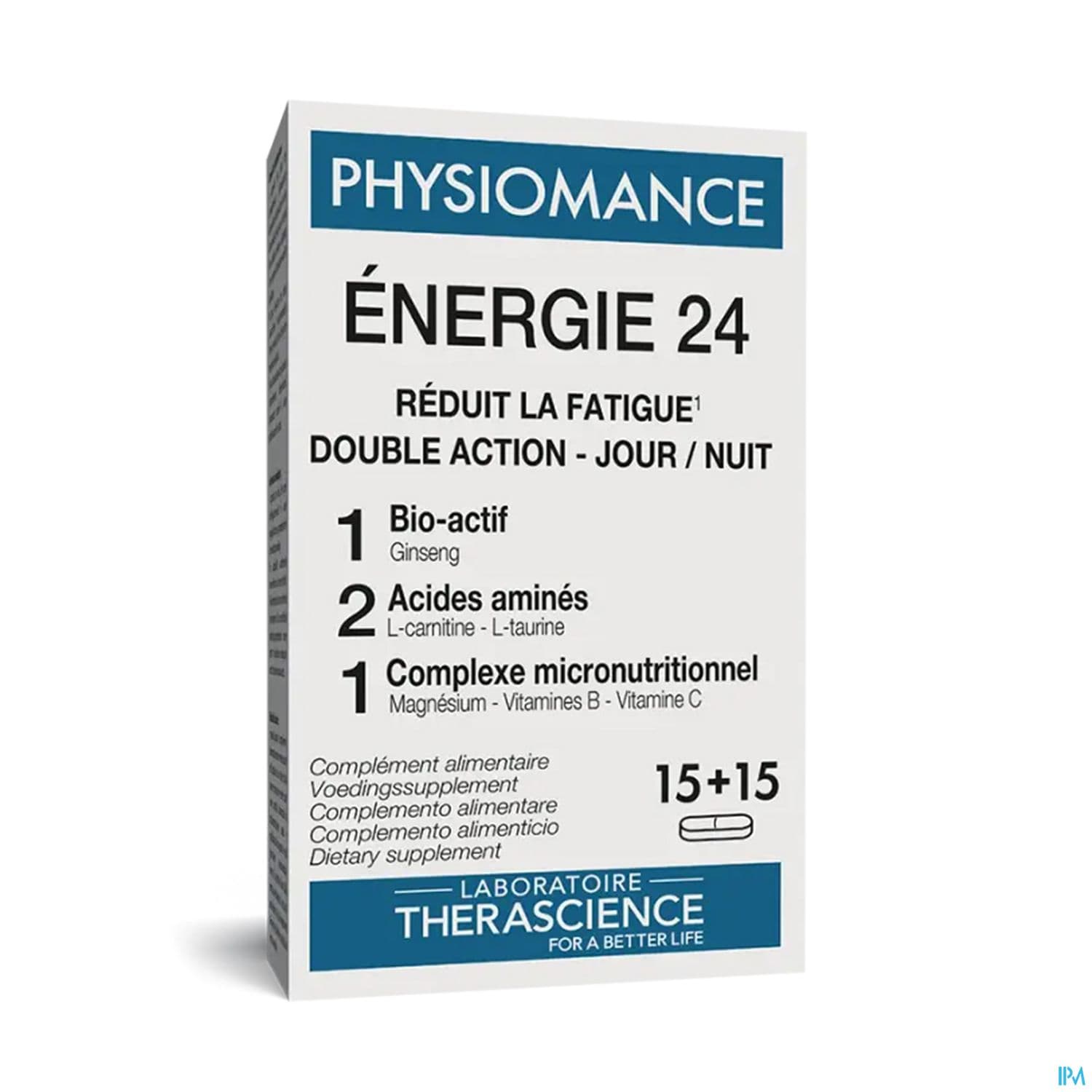 PHYSIOMANCE ENERGIE 24 CPR 30