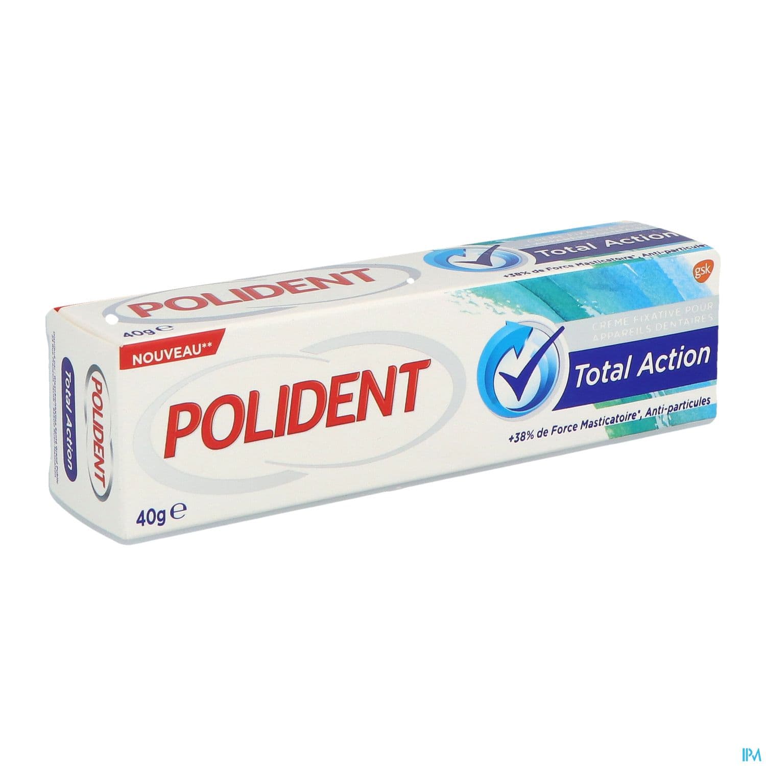 Polident Total Action Creme Fixative 40g — Pharmacie Lafayette Daloy