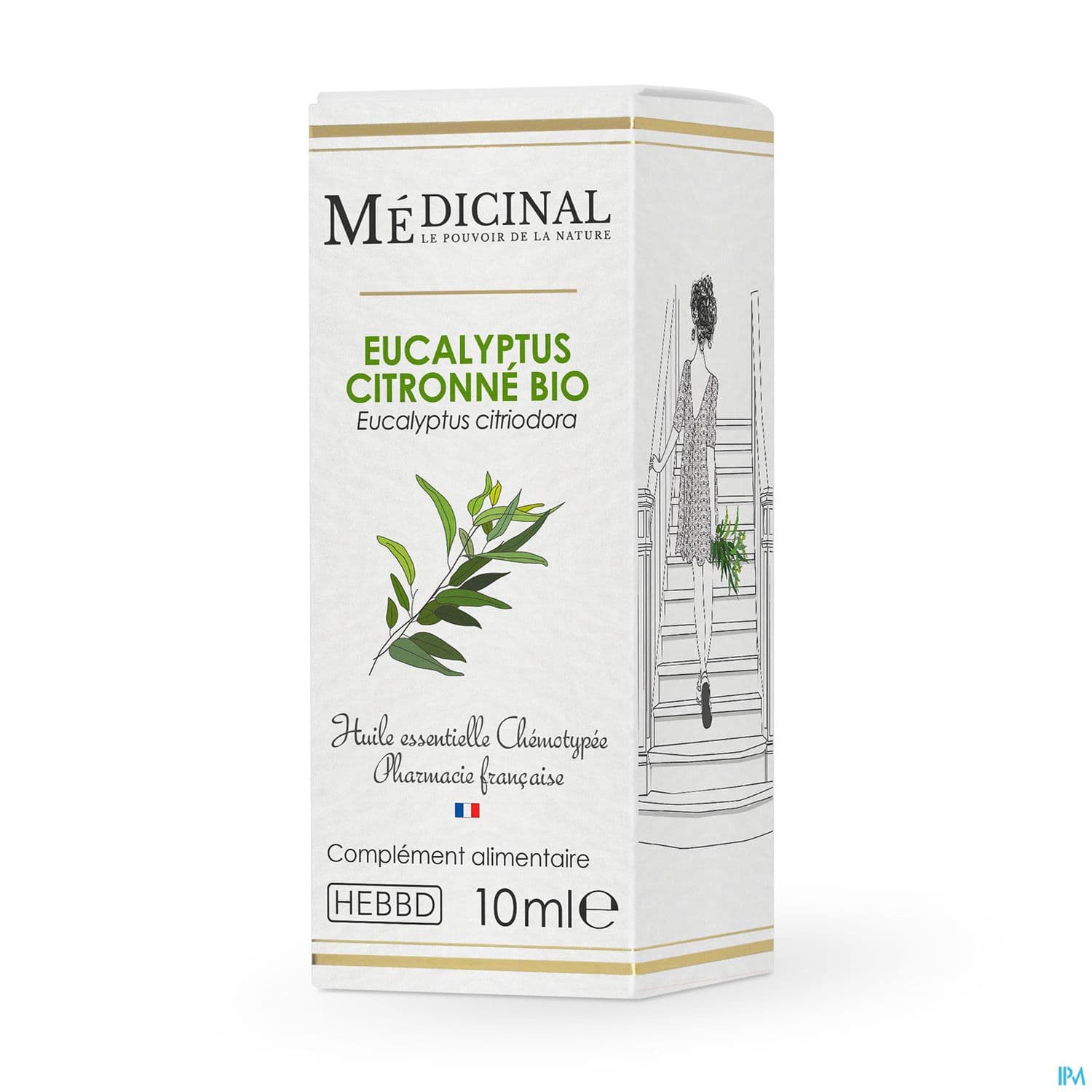 Medicinal Huile Essentielle Eucalyptus Citronne Bio 10ml
