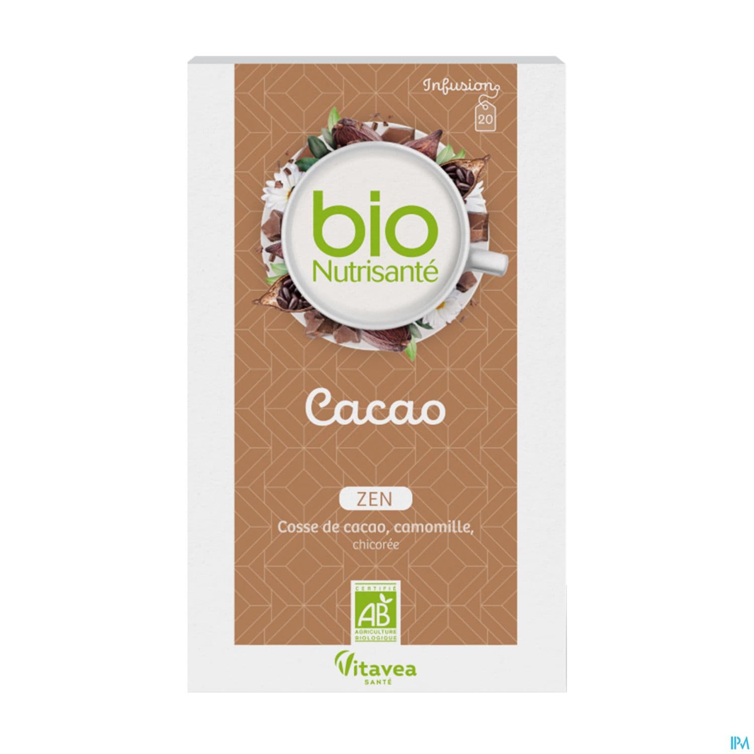 Vitavea Bionutrisante Infusion Cacao Zen Sachet 20