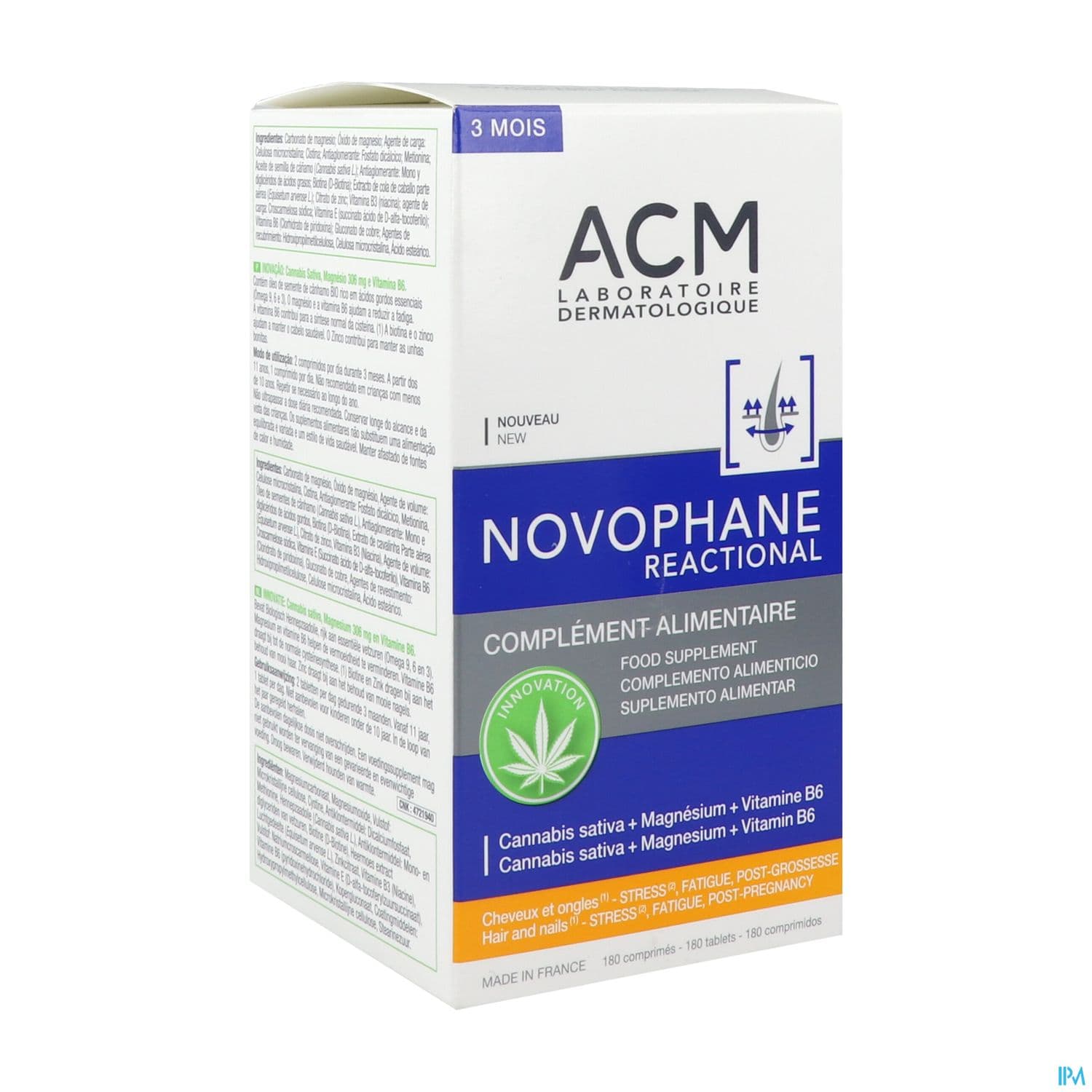 Acm Novophane Reactional Comprime 180