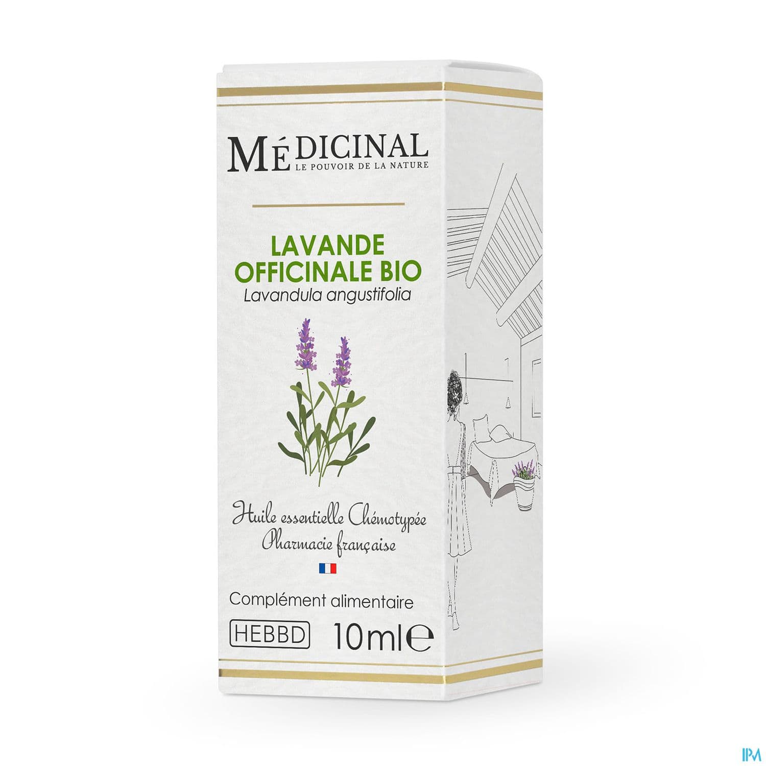 Medicinal Huile Essentielle Lavande Officinale Bio 10ml