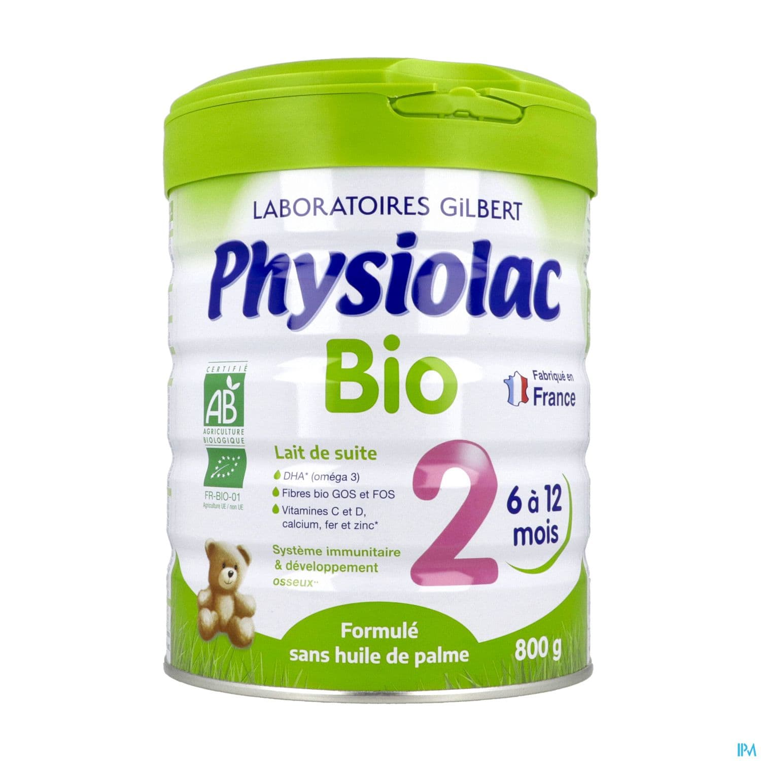 PHYSIOLAC LAIT BIO2 PDR 800G