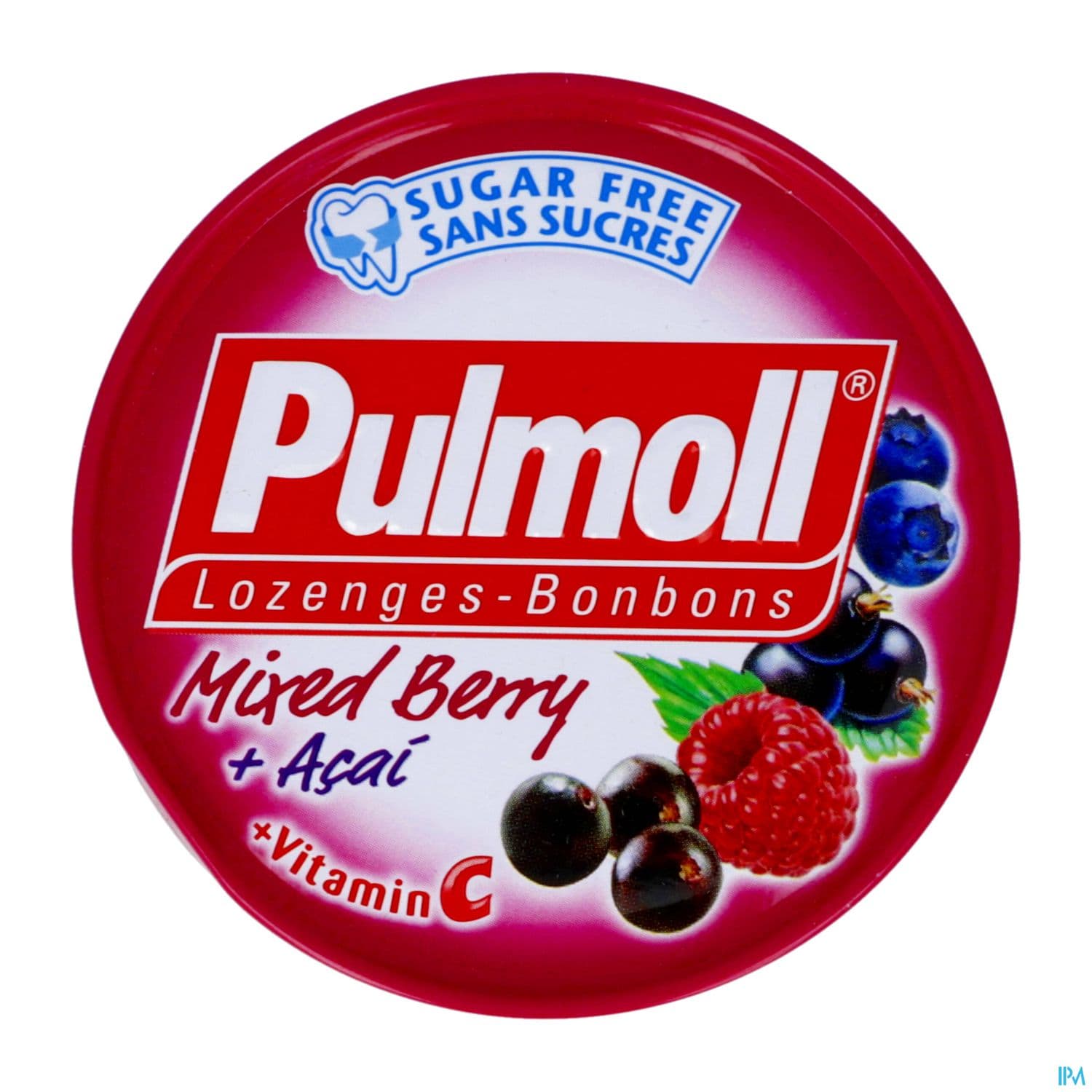 Pulmoll Fruits Rouges Pastille Sans Sucre 45g