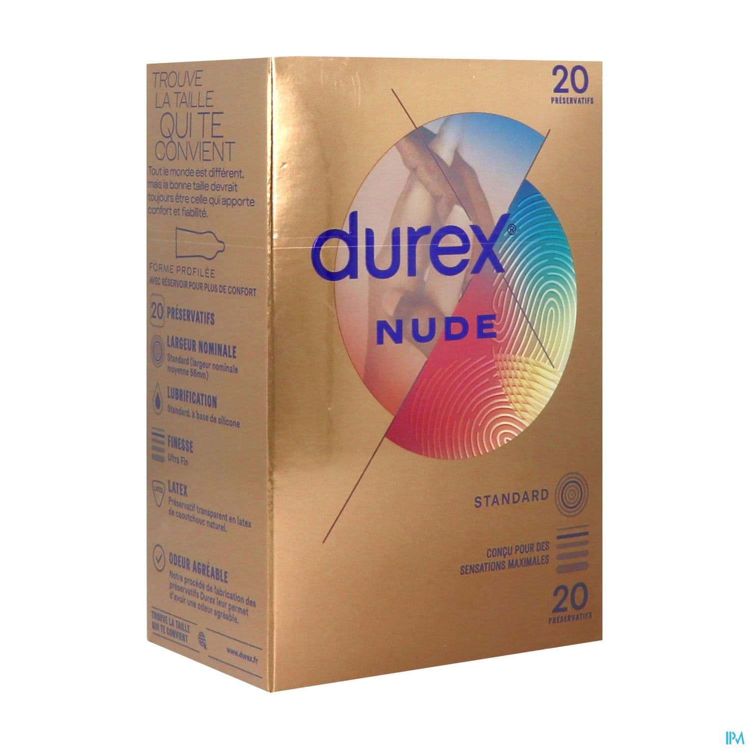 Durex Nude Original Preservatif 20