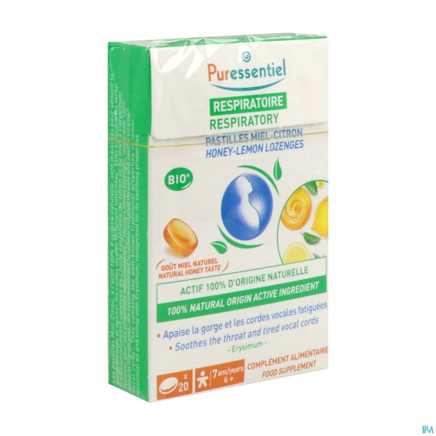 PURESSENTIEL RESP GORGE MIEL 20