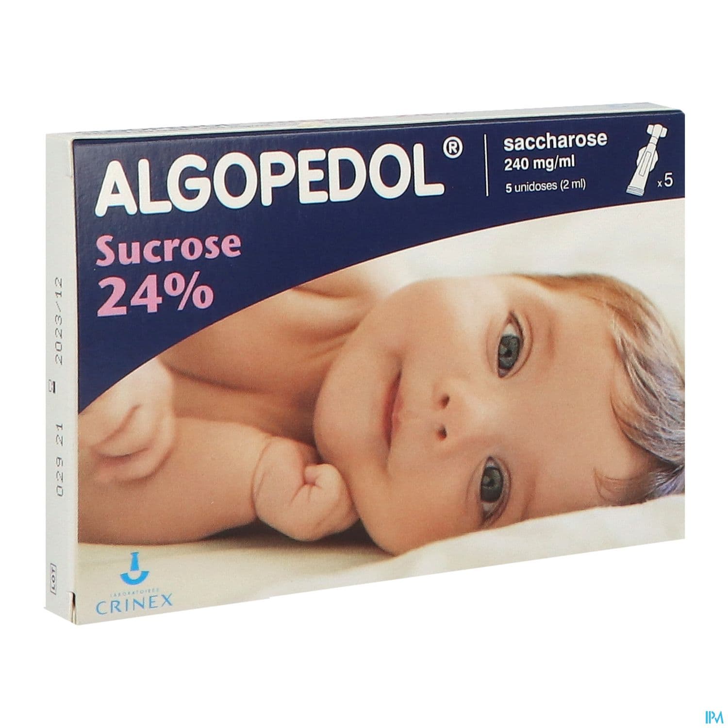 Algopedol Sucrose 24% Solution Unidose 5 — Pharmacie SO OUEST