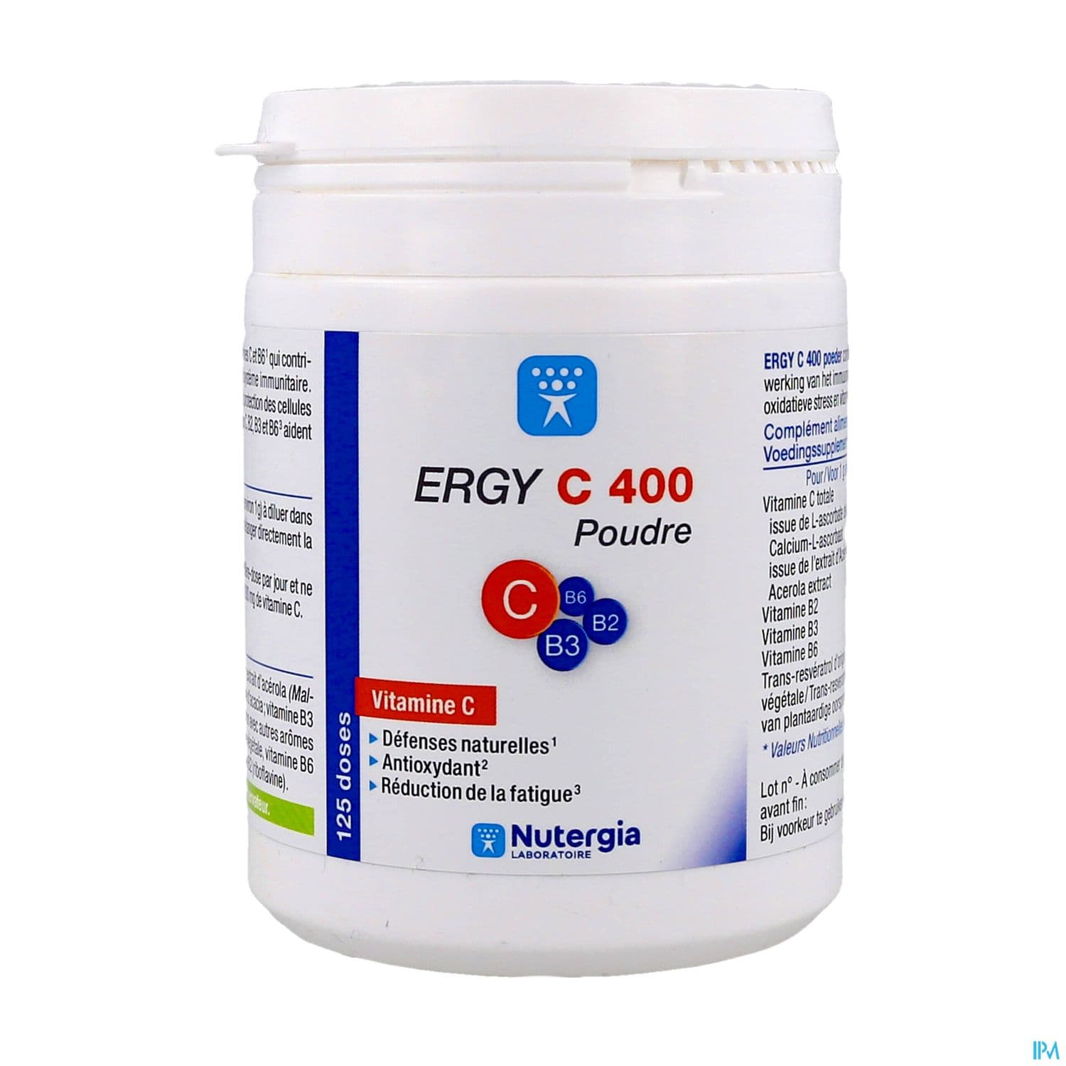 ERGY C 400 PDR POT 125G
