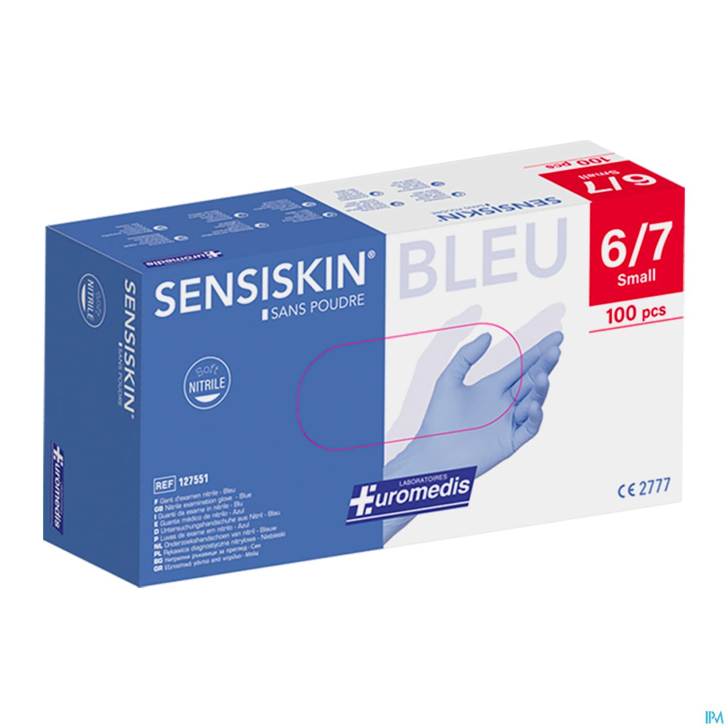 EUROMED GANT SENSISKIN NITRILE TS