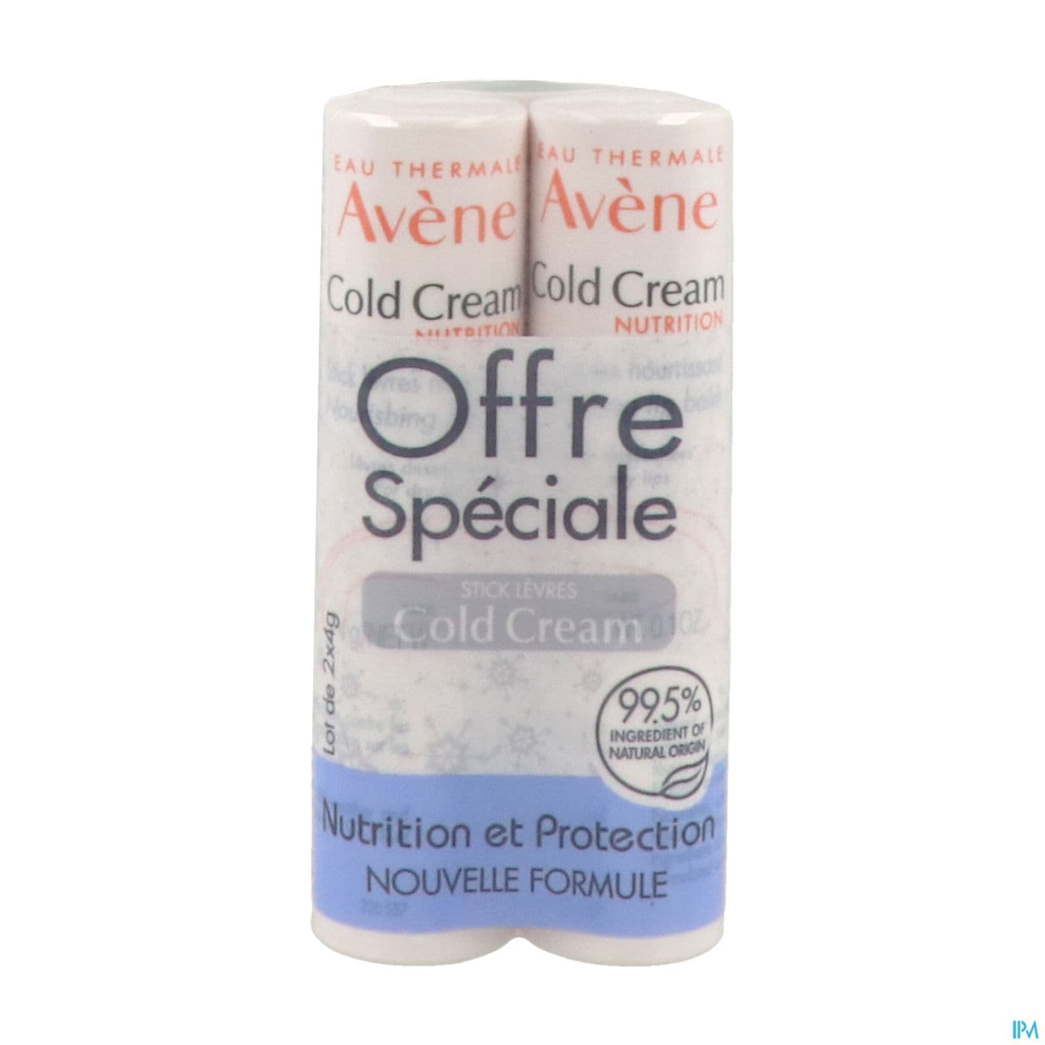 Eau Thermale Avene Cold Cream Stick Levres Nourrissant 4g X2