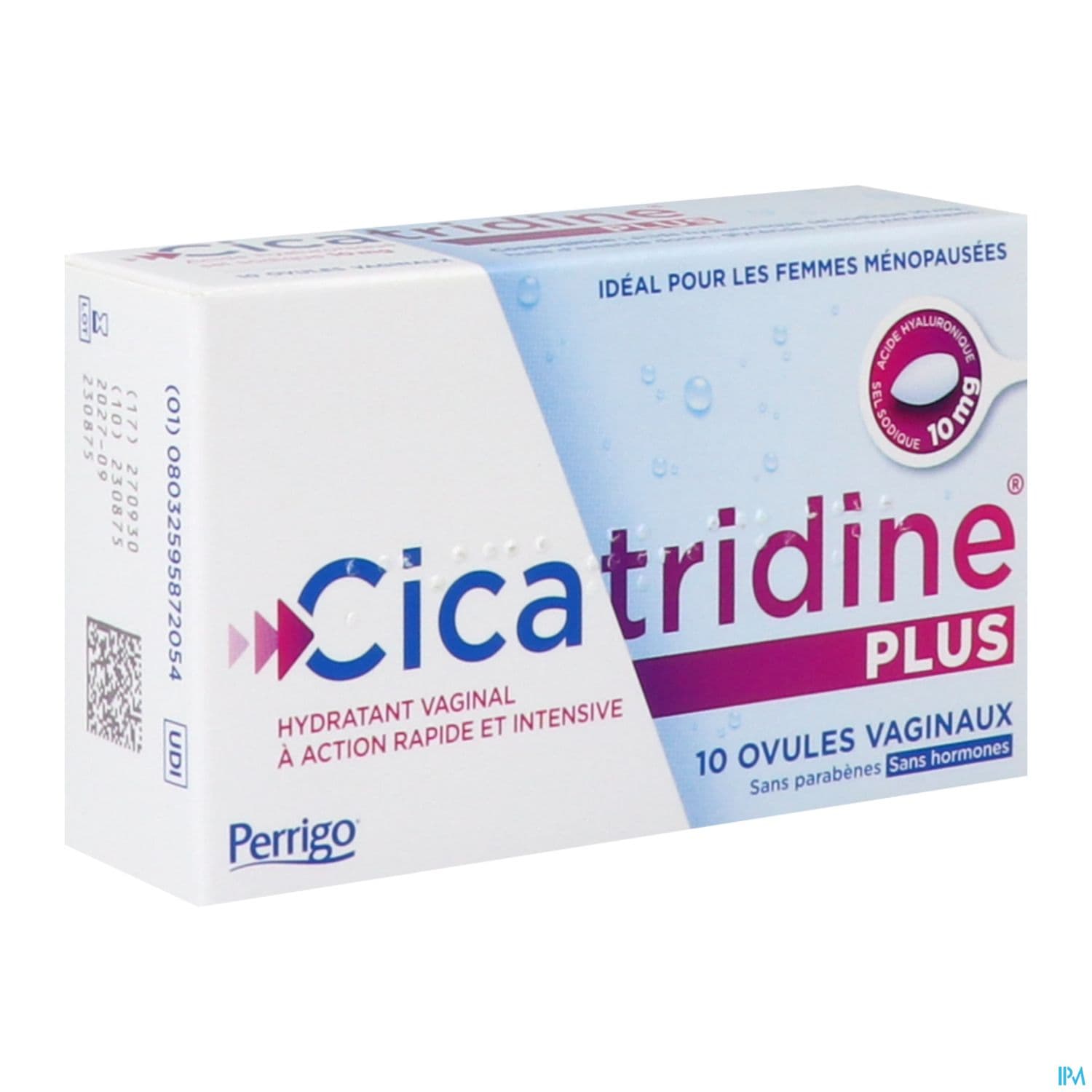 CICATRIDINE PLUS OVULE VAGINAL 10