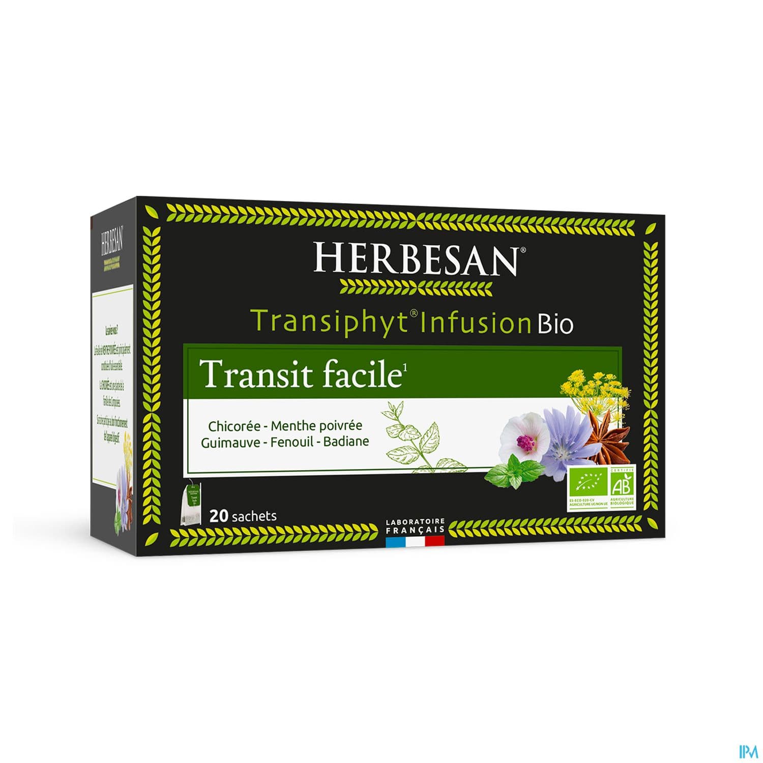 Herbesan Transiphyt Infusion Bio Sachet 20
