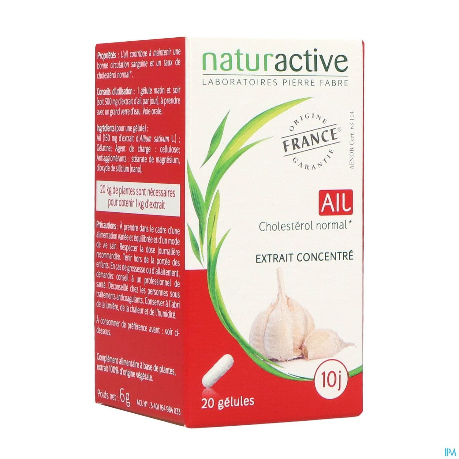 NATURACTIVE AIL GELUL 20