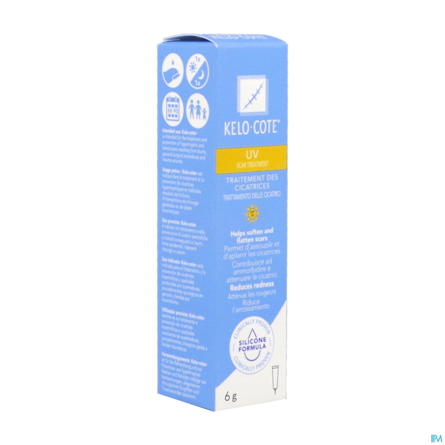 Kelocote Uv Gel Cicatrice Spf30 6g
