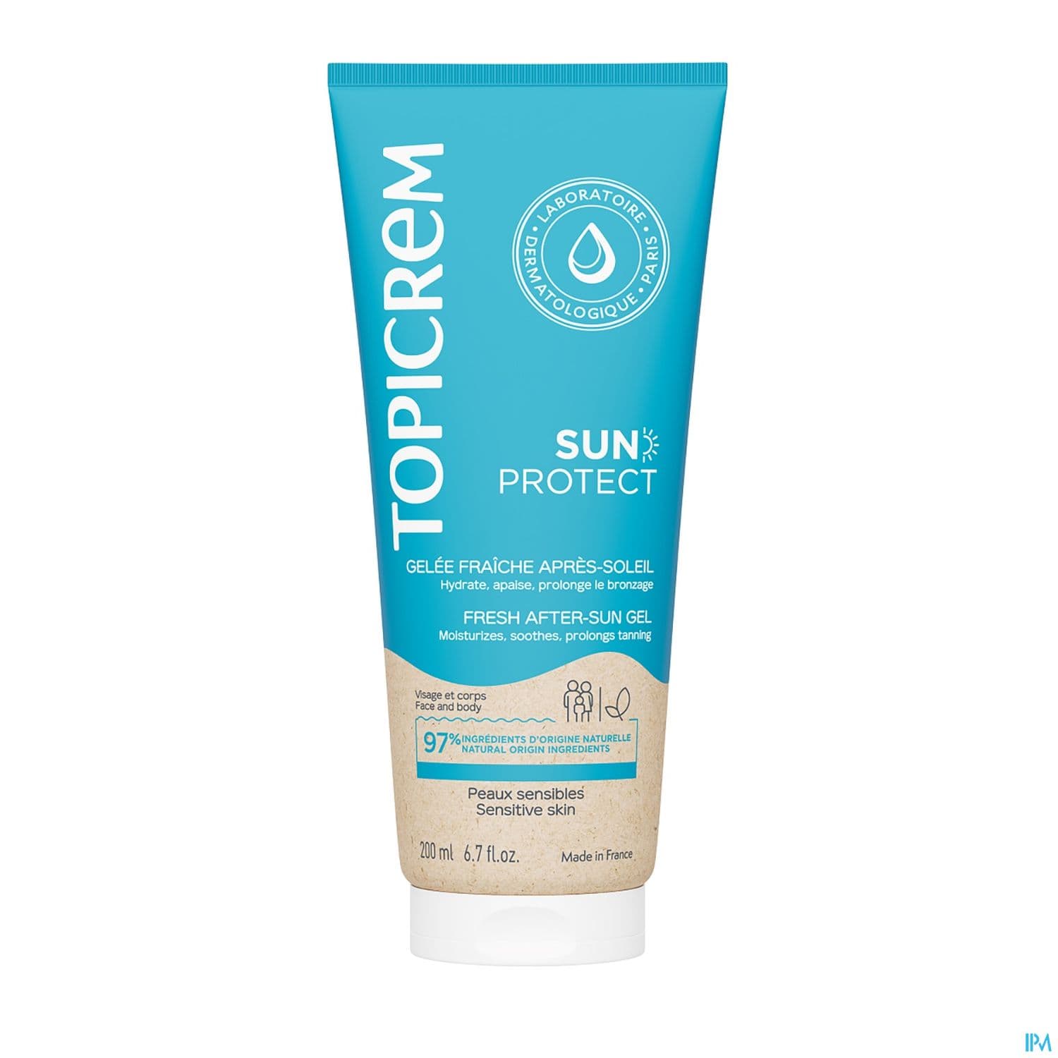 TOPICREM SUN PROT GELEE A/SOL200ML