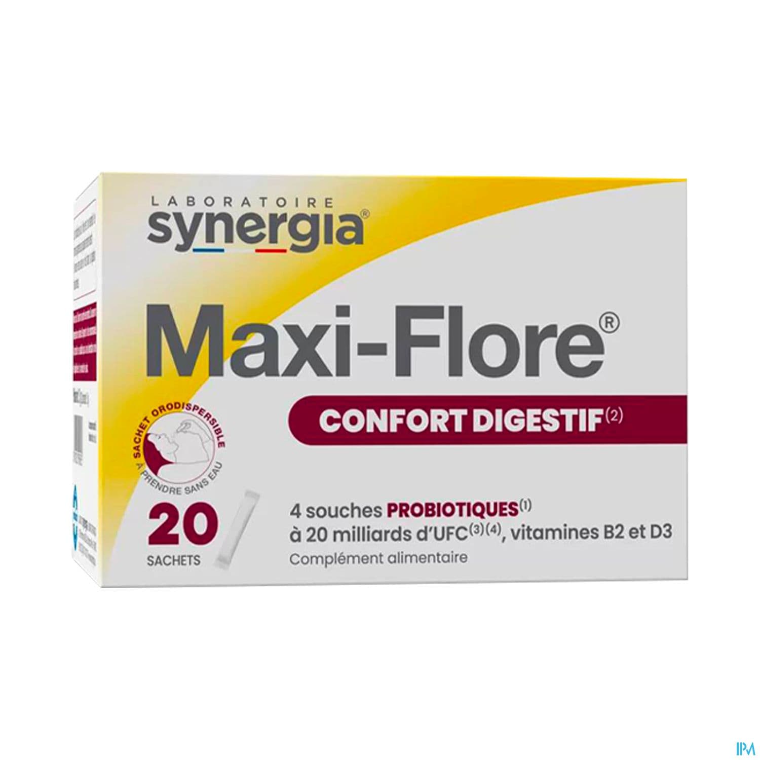 SYNERGIA MAXI FLORE ORO SACH 20 — Pharmacie Rive Droite - Versailles