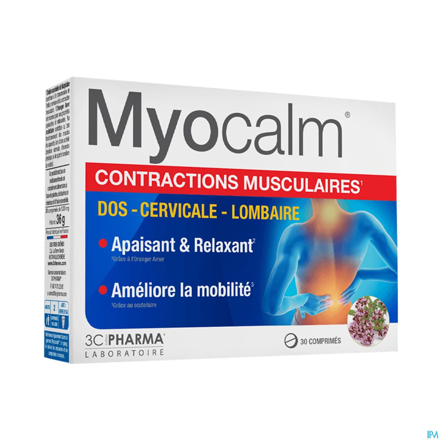 3c Pharma Myocalm Contractions Comprime 30