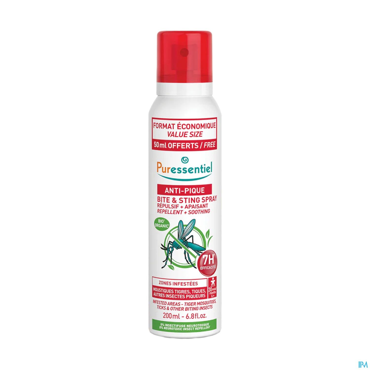 Puressentiel Spray Repulsif Antipique Aux He Bio 200ml