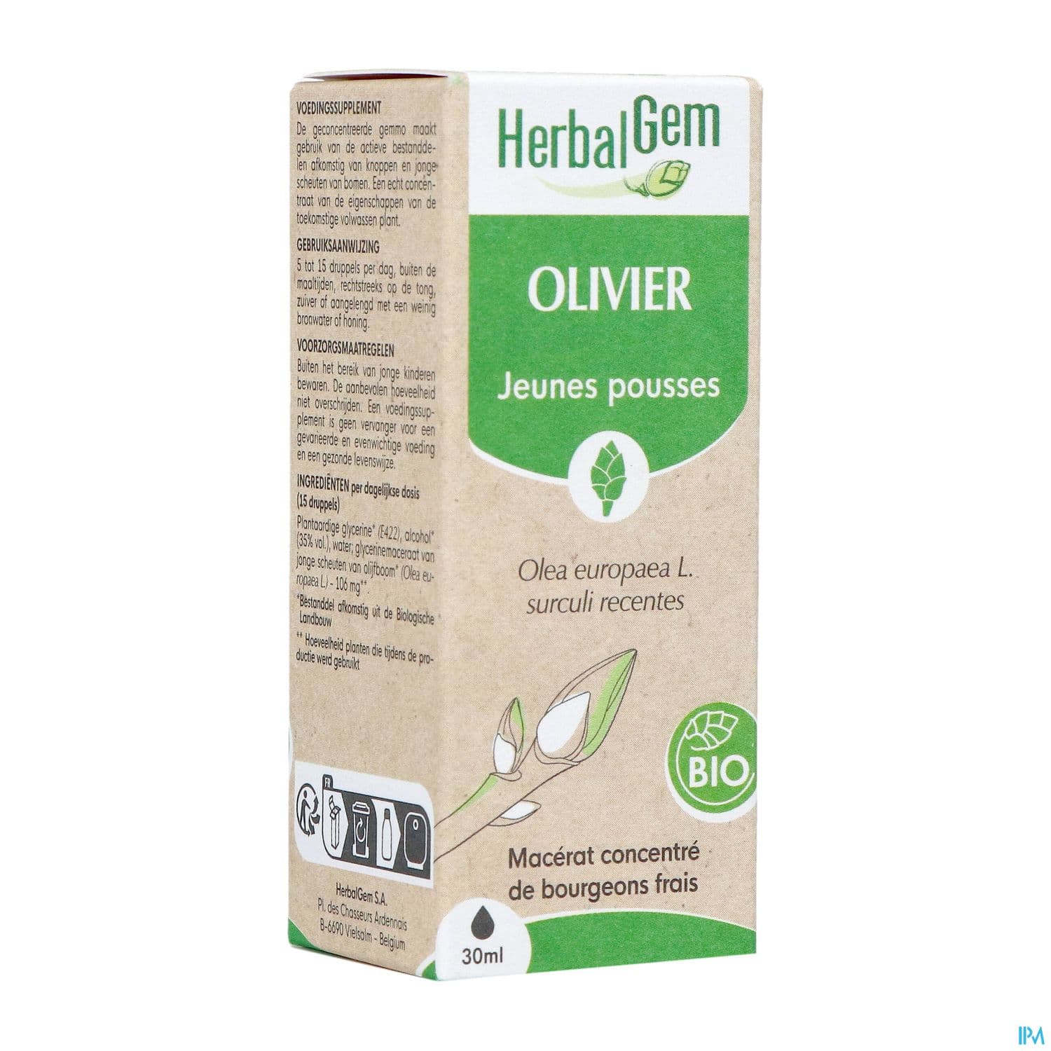 HERBALGEM MACER MER BIO OLIVIE30ML
