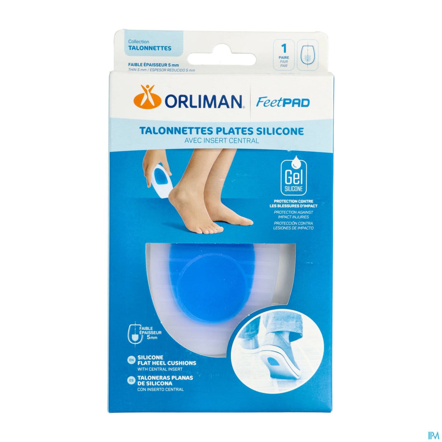 TALONNETTE FEETPAD PLATE T3 — Pharmacie Tasseel