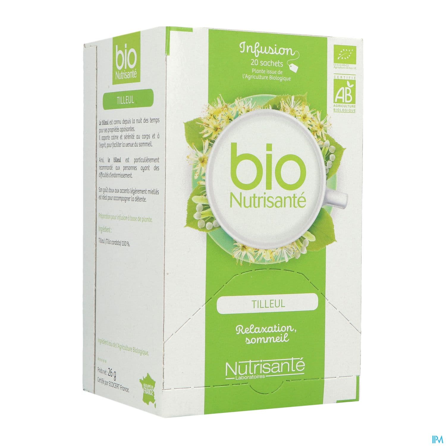 Vitavea Bionutrisante Infusion Tilleul Sachet 20