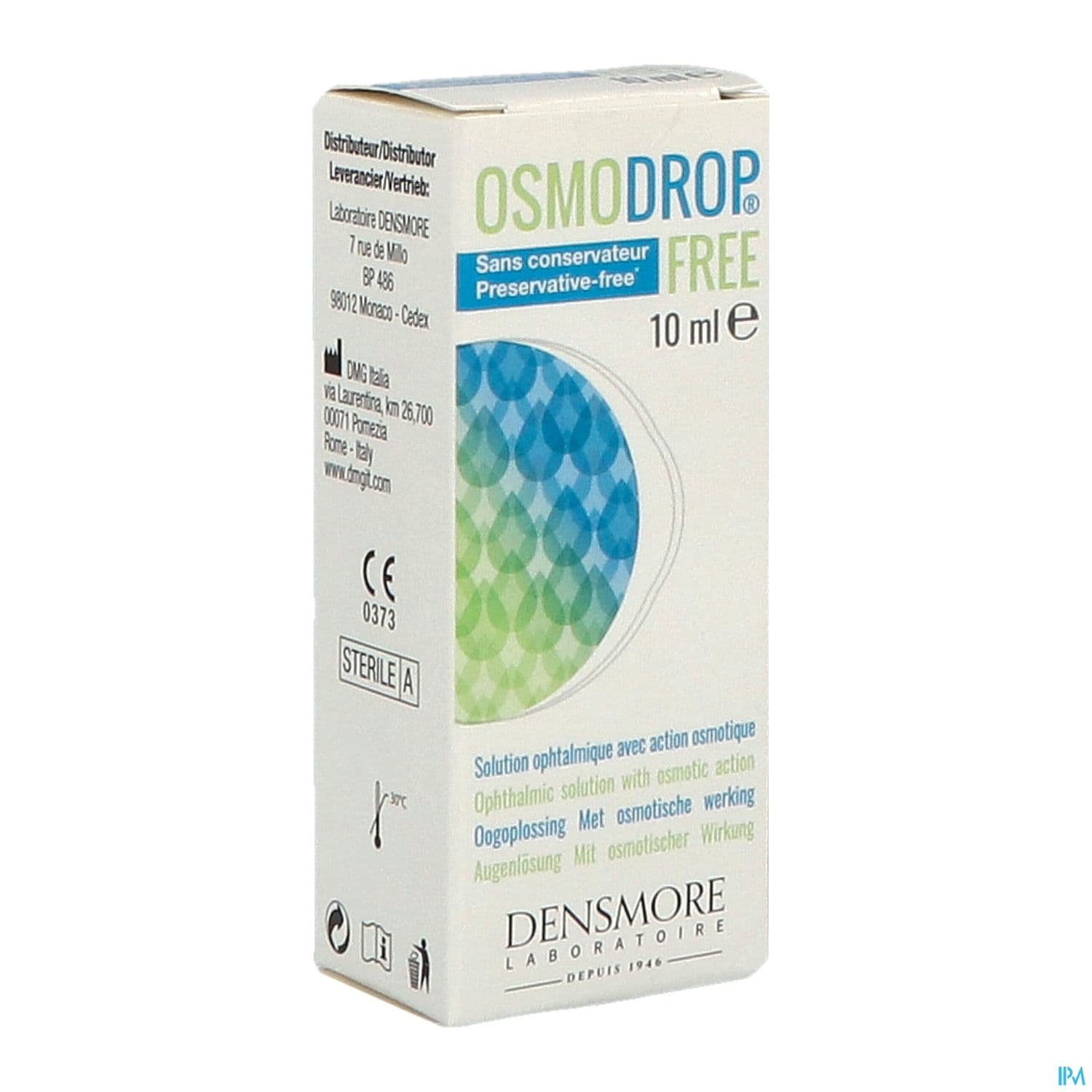 OSMODROP FREE SOLUTION OPHTA 10ML