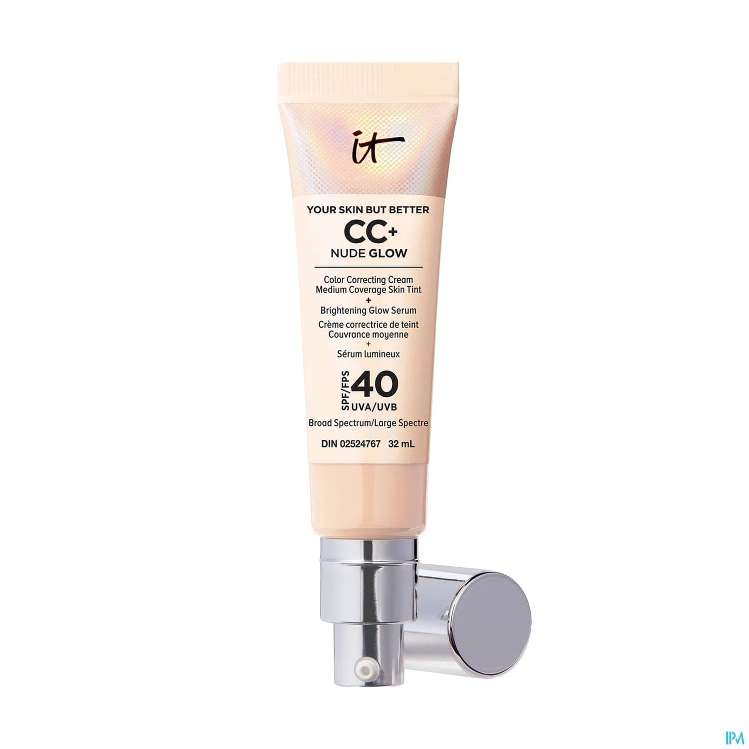 It Cosmetics Cc+ Cream Nude Glow Illuminatrice Spf40 Light 32ml