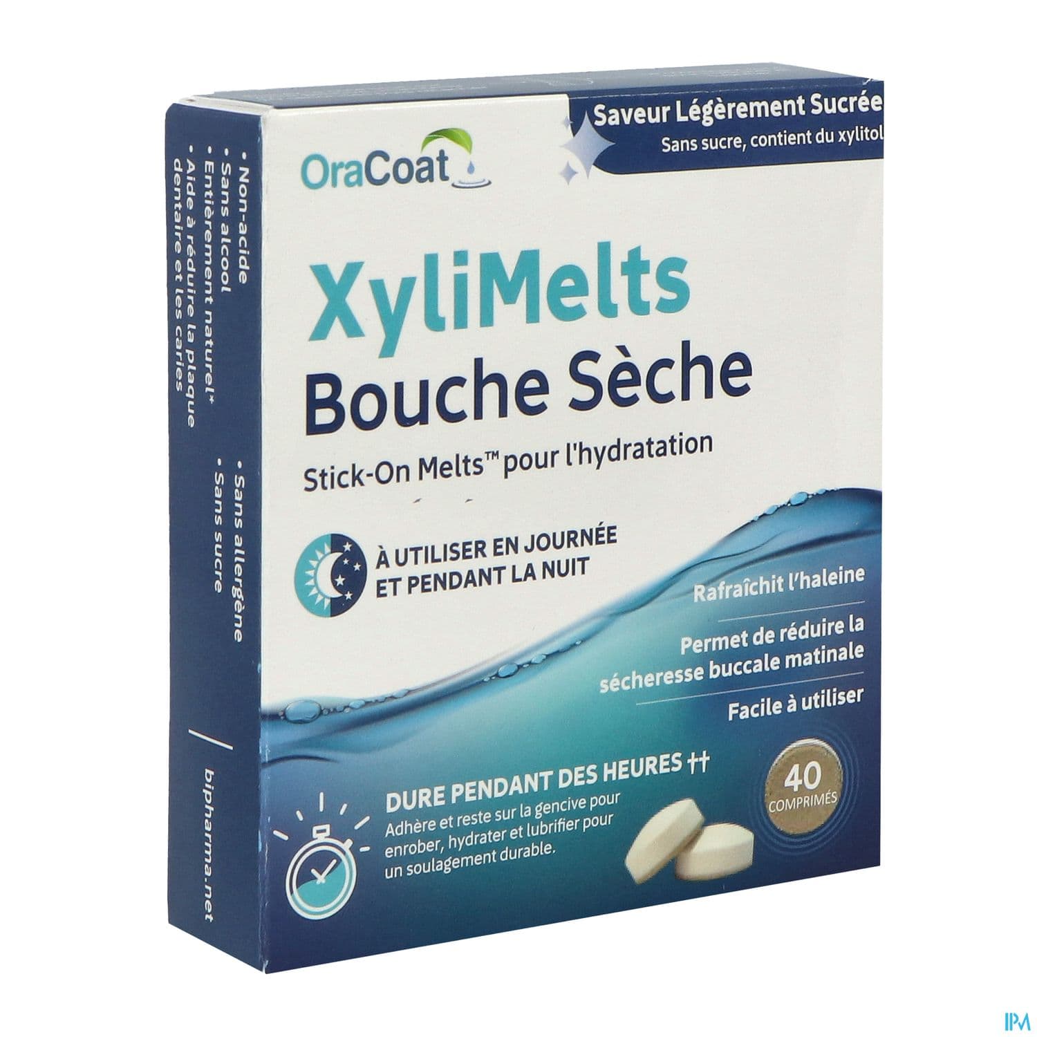 Xylimelts Comprime Secheresse Buccale Sans Menthe 40