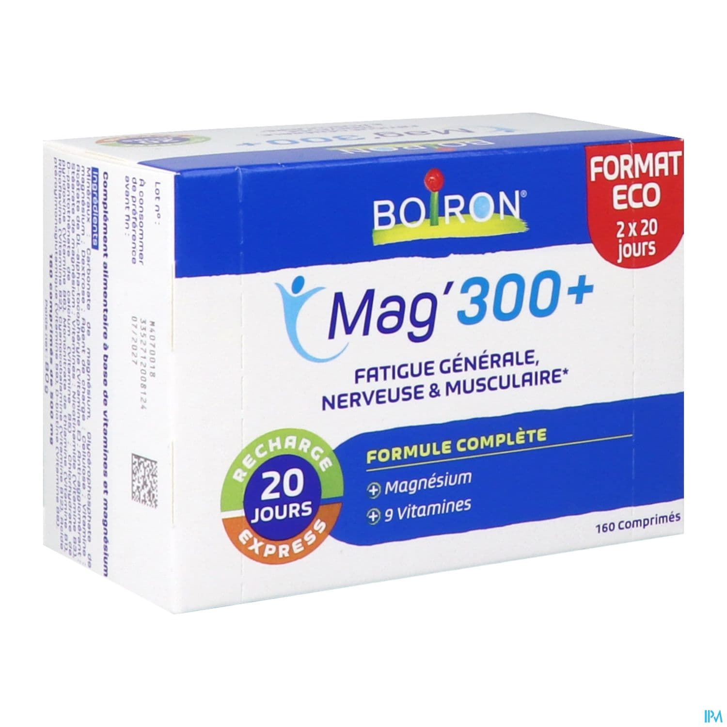 Boiron Mag 300+ Fatigue Comprime 160