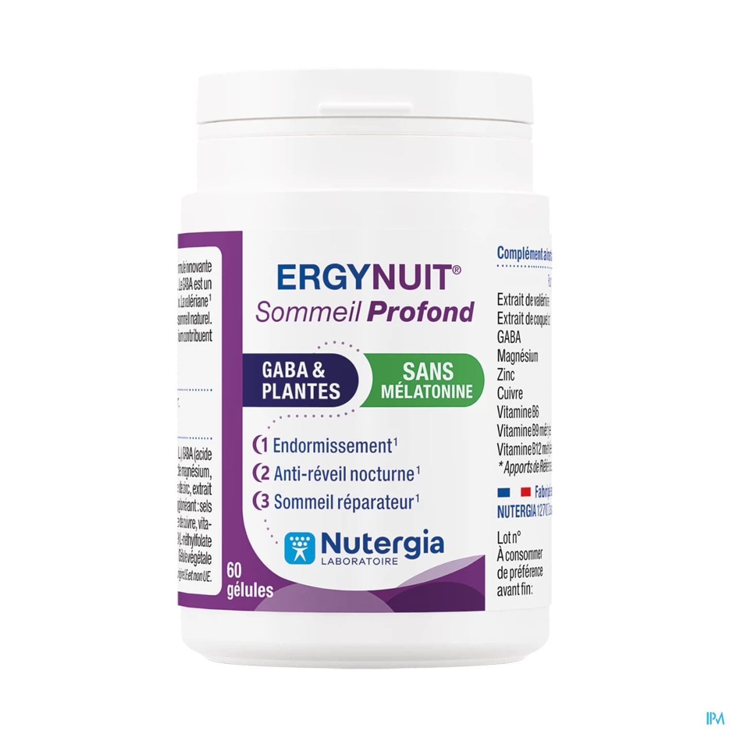 Nutergia Ergynuit Sommeil Profond Gelule 60
