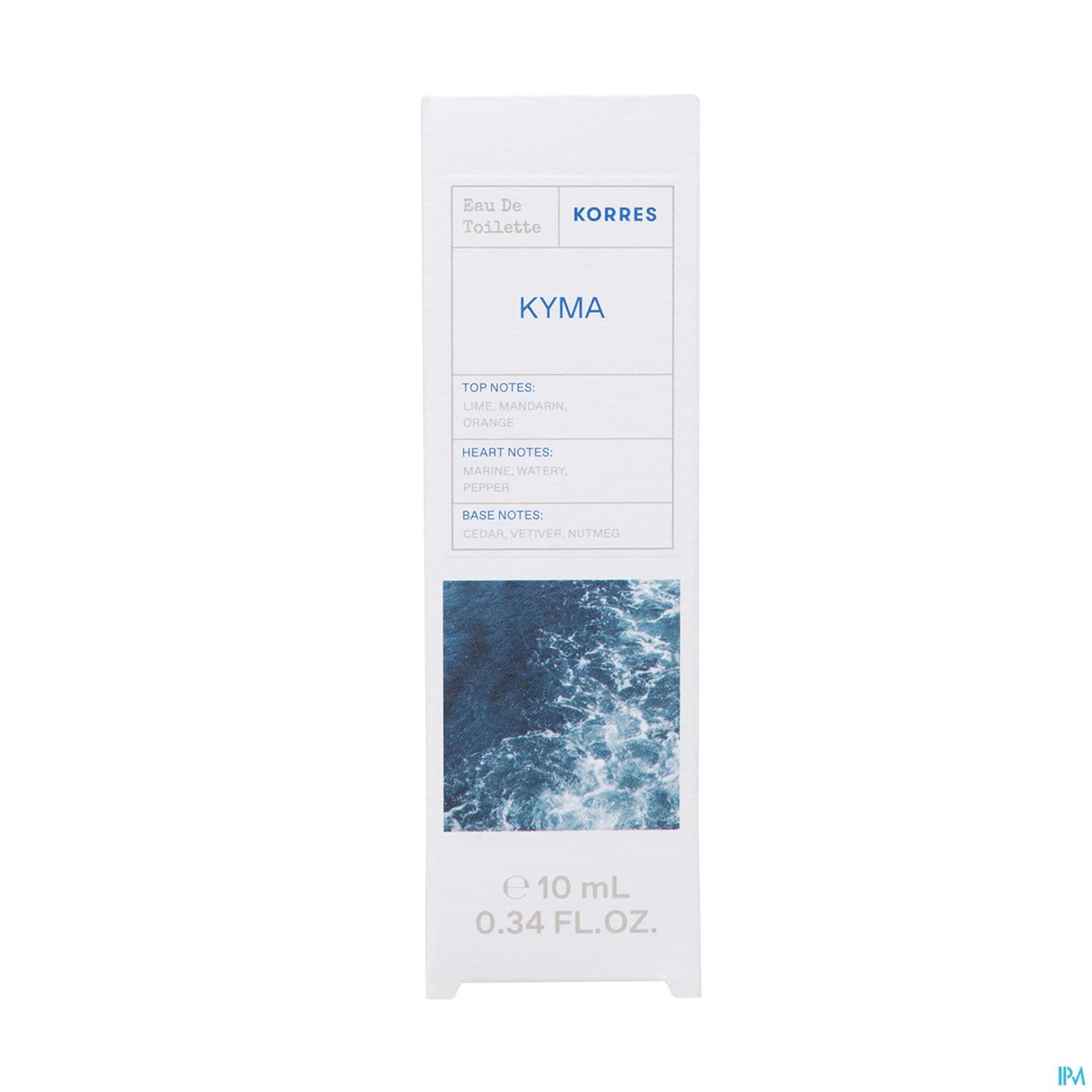 KORRES EDT H KYMA 10ML — Pharmacie Européenne 24/24 de la place de clichy