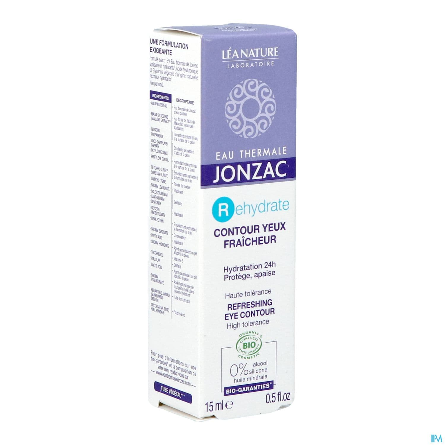 JONZAC REHYDR SOIN CONT YEUX 15ML
