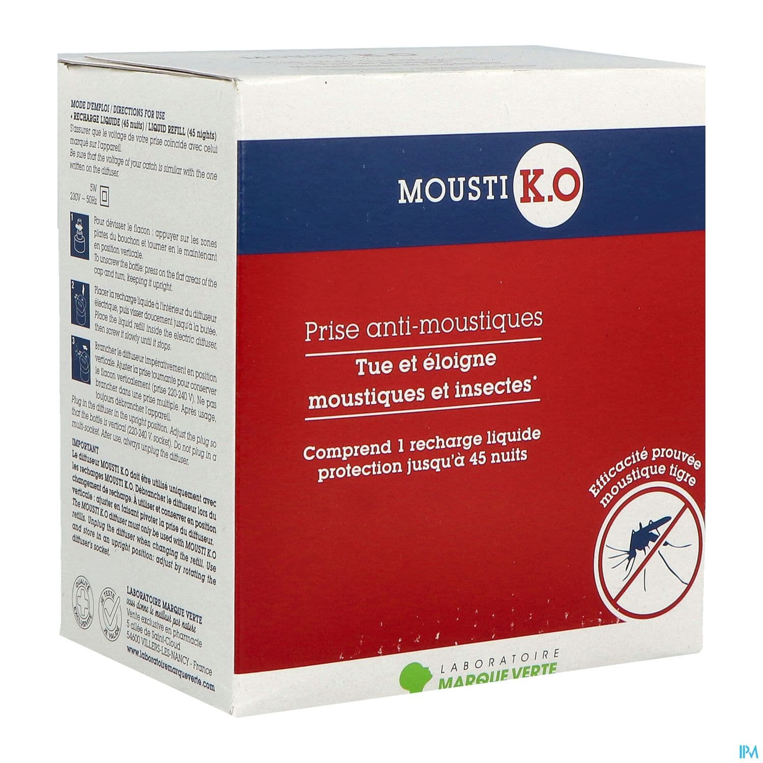 MOUSTI KO DIFF ELECTRIQ+RECH LIQ