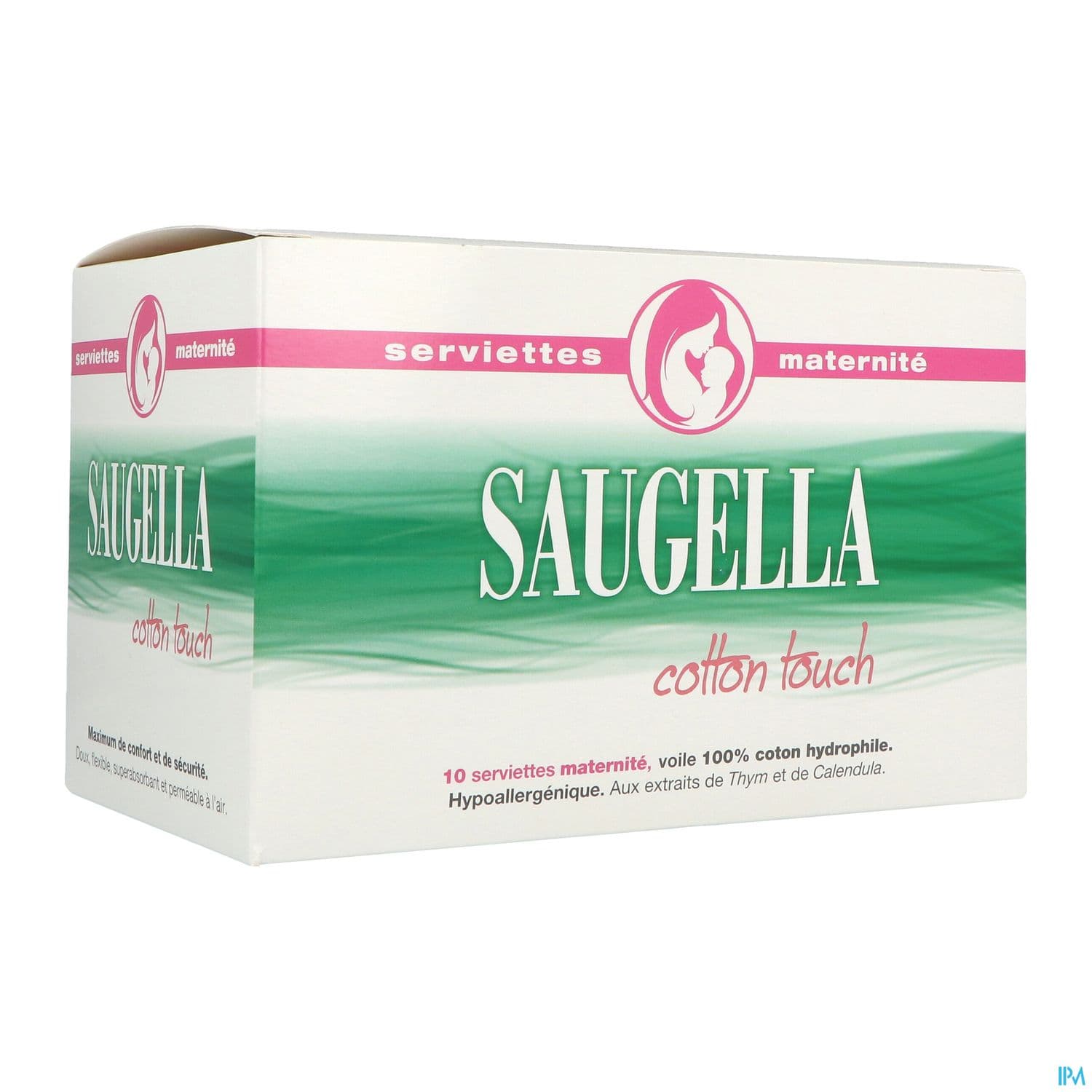 Saugella Cotton Touch Serviette Maternite 10