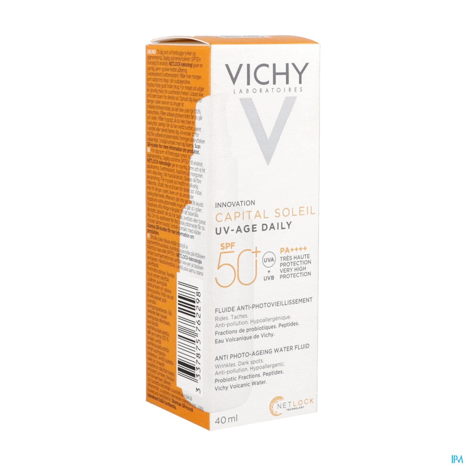 Vichy Capital Soleil Uv Age Daily Spf50+ 40ml — Pharmacie Du Pont Nely - Trouville-sur-Mer