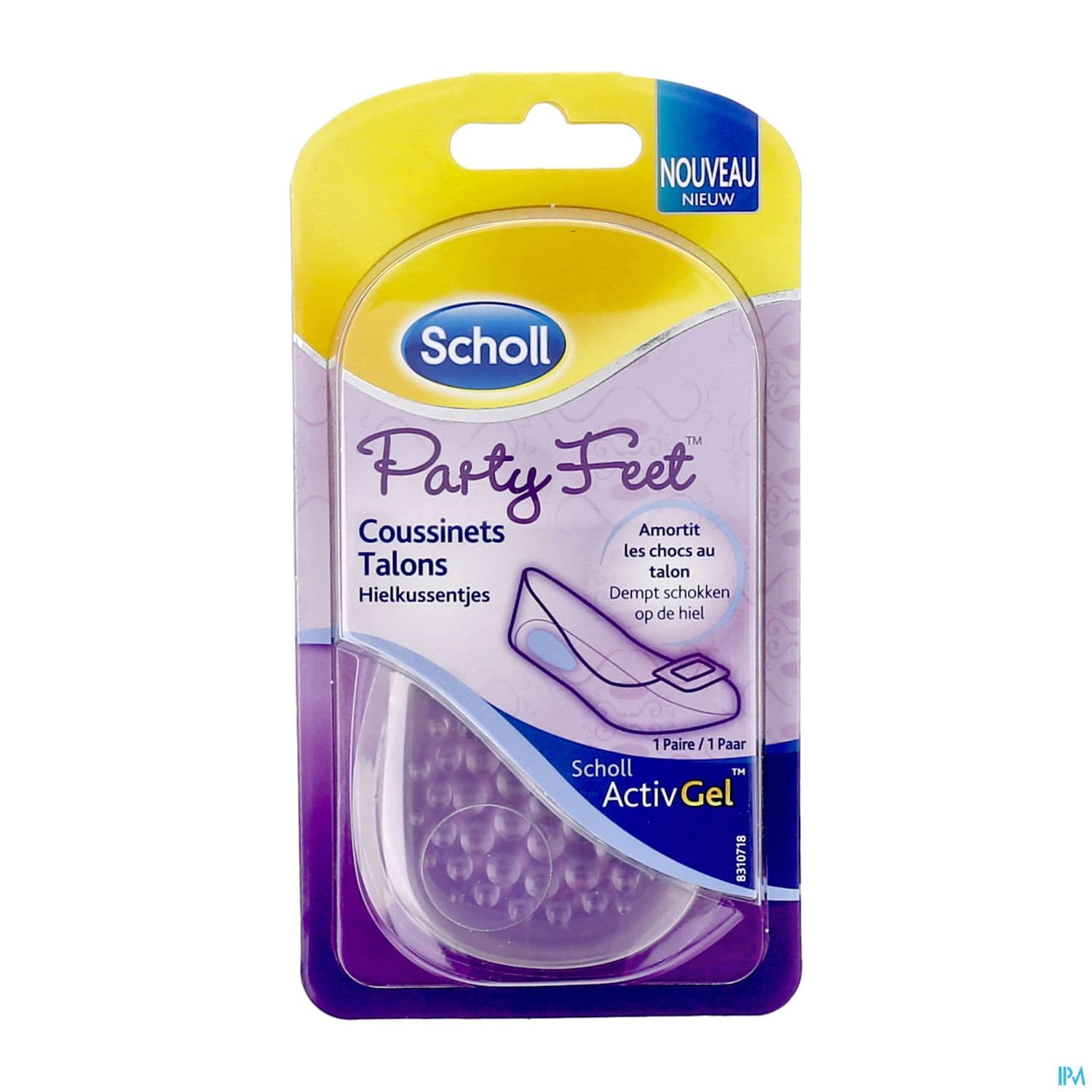 Scholl Activgel Party Feet Coussinets Talons 2