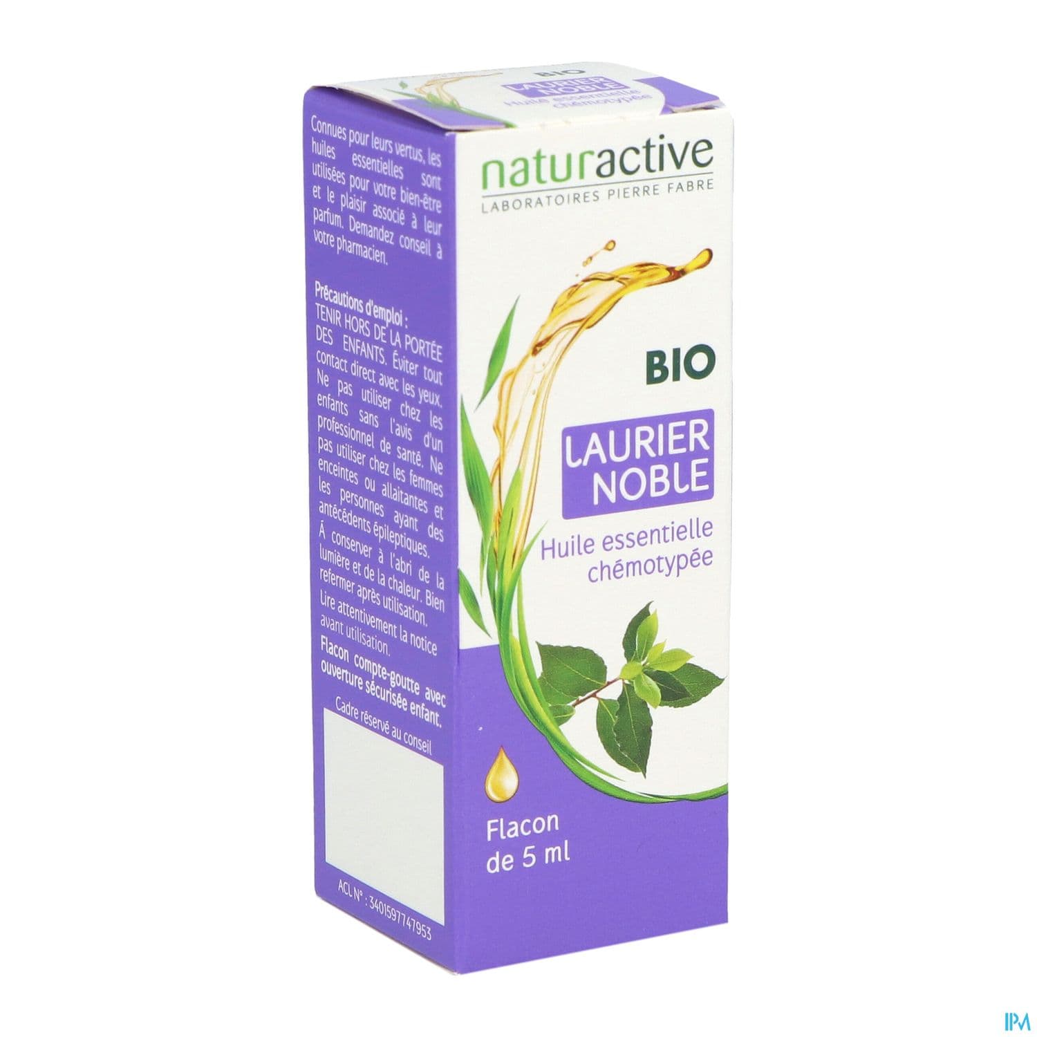 NATURACTIVE LAURIER HE BIO 5ML