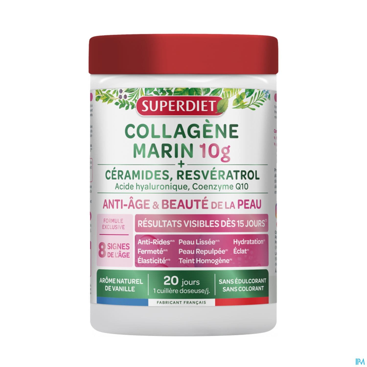 Superdiet Collagene Marin Peau Poudre 210g