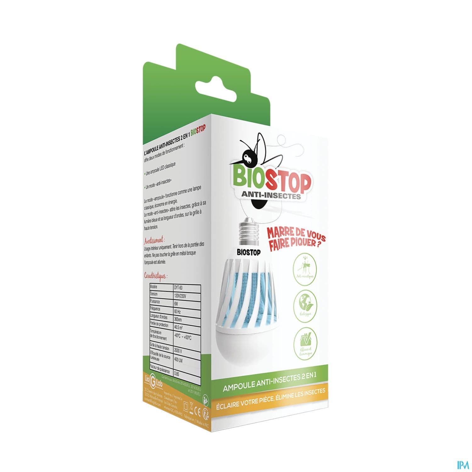 BIOSTOP AMPOUL A/INSECT 2EN1 DYT83 — Pharmacie Maritime