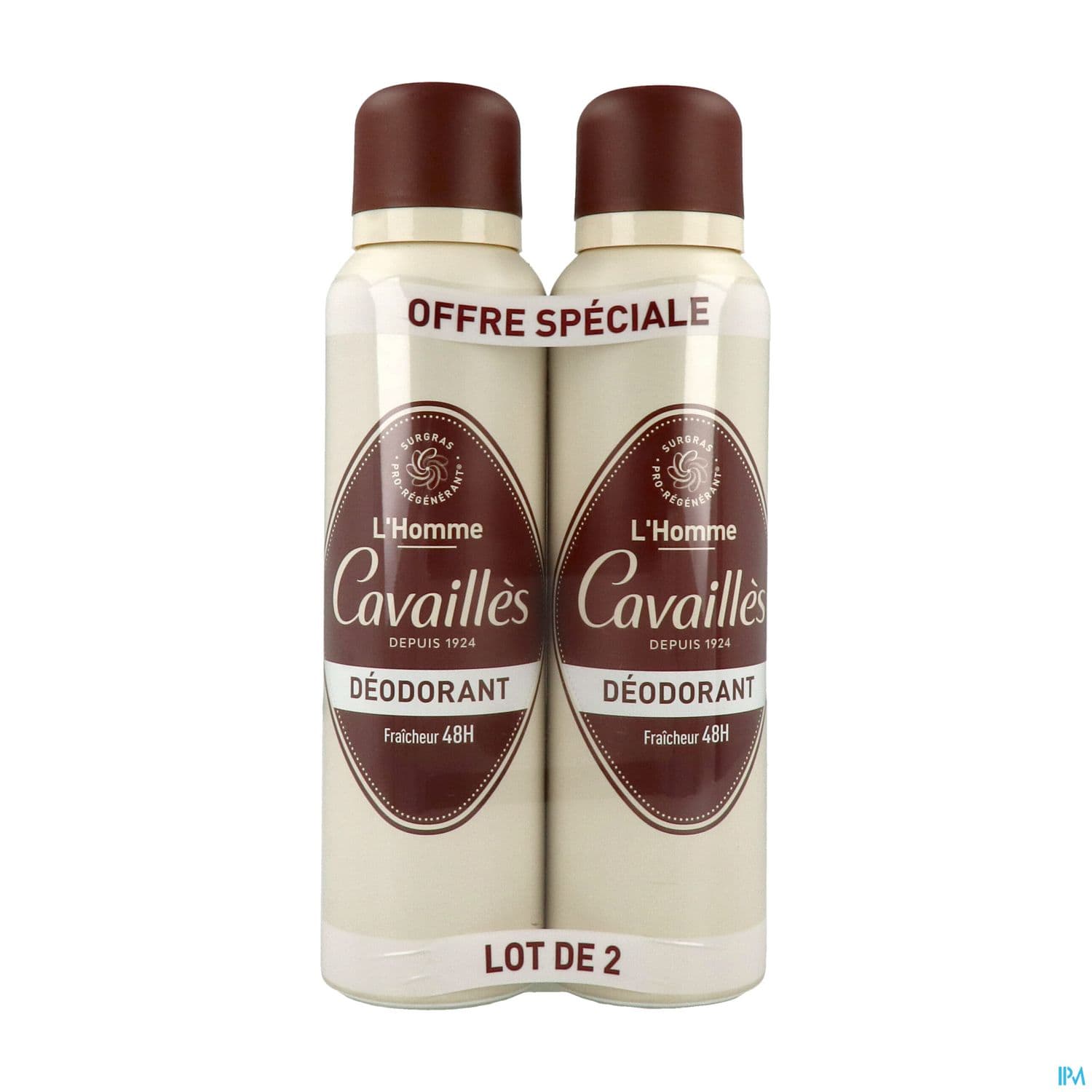 Roge Cavailles Deodorant Dermato 48h Homme Spray 50ml X2