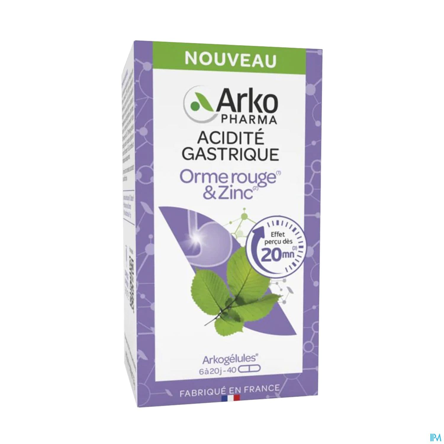 Arkopharma Arkogelules Orme Rouge Zinc Gelule 40