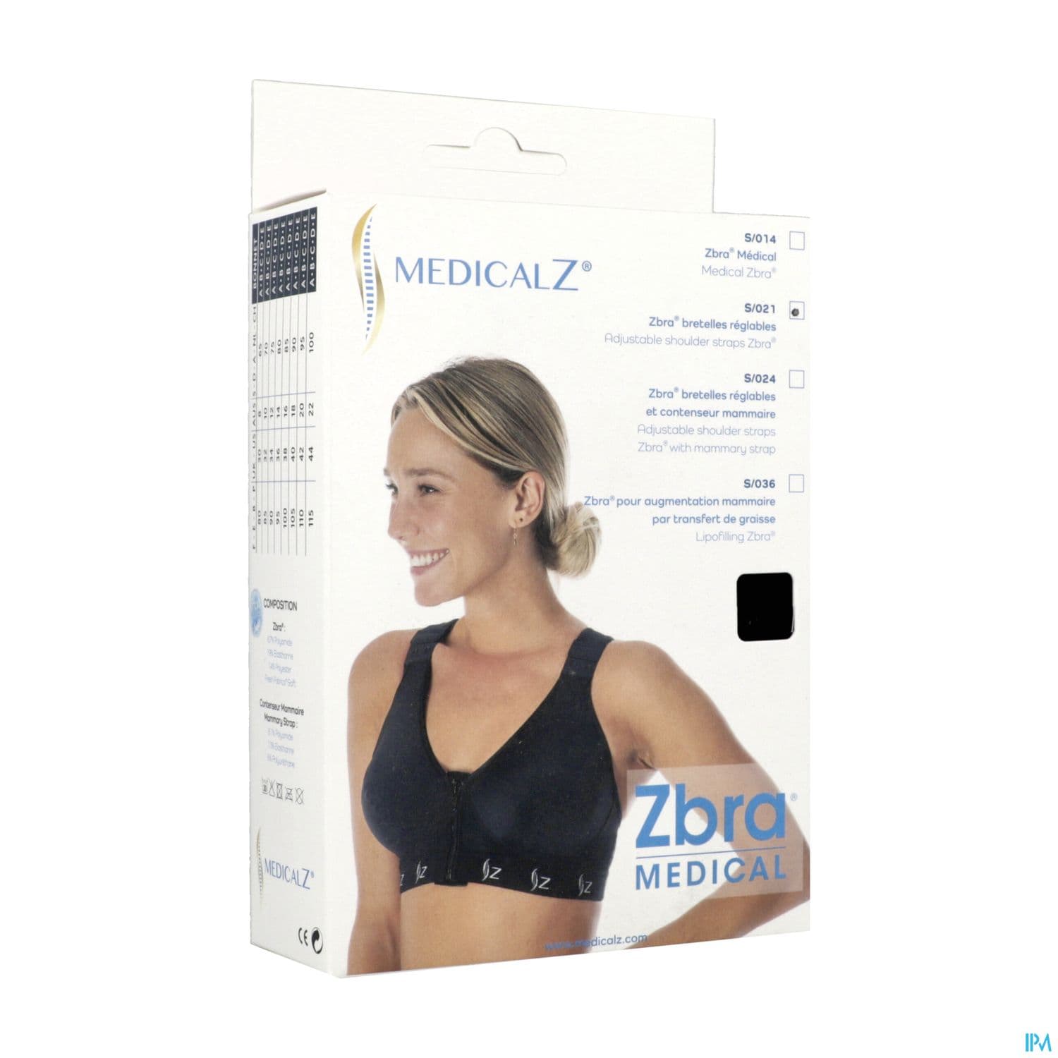 MEDICAL Z S/G S021 ZBRA NOIR 90D