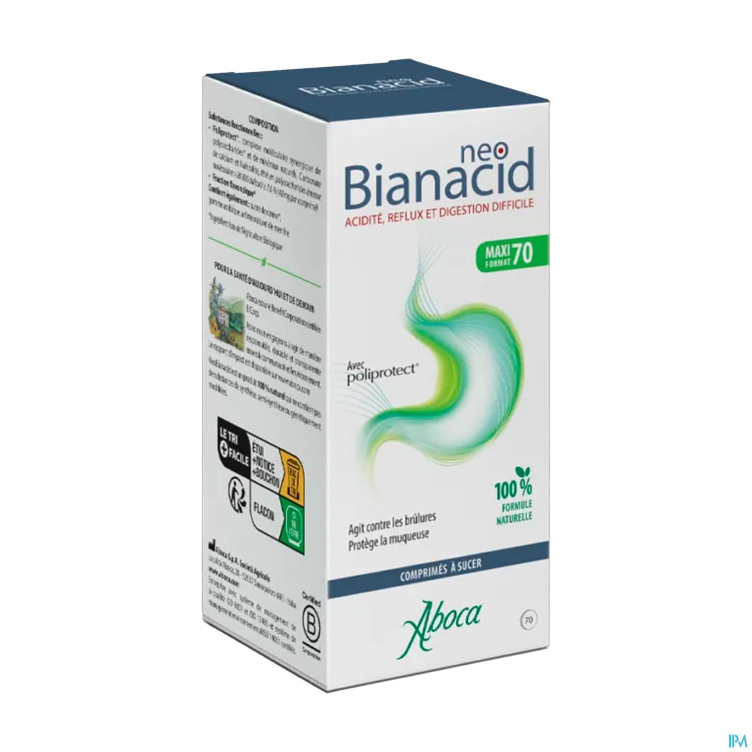 Aboca Neobianacid Acidite Reflux Comprime A Sucer 70