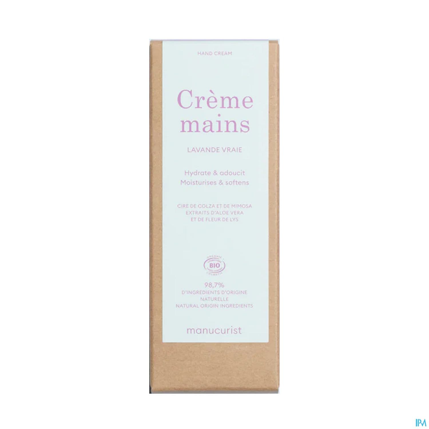 MANUCURIST CR MAIN LAVANDE 60ML. — Pharmacie du Soleil Elsie Santé