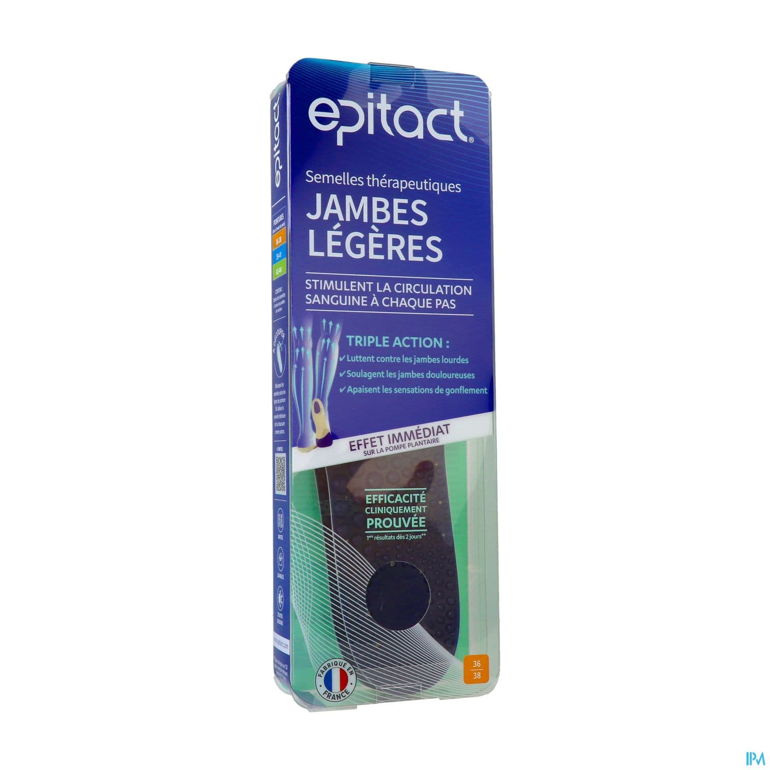 Epitact Semelle Jambes Legeres S X2